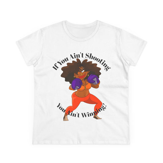 Graphic Tee - June Boxing Pose with Quote