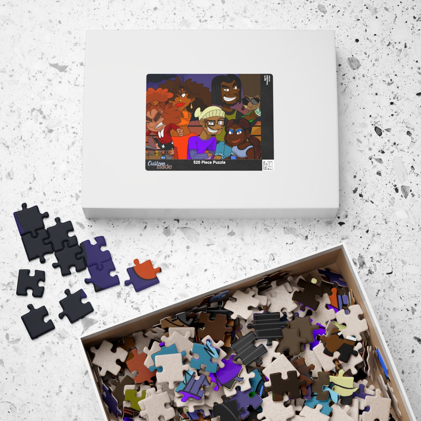 Puzzle - DeNegro Family YouTube Animation Photo Moment