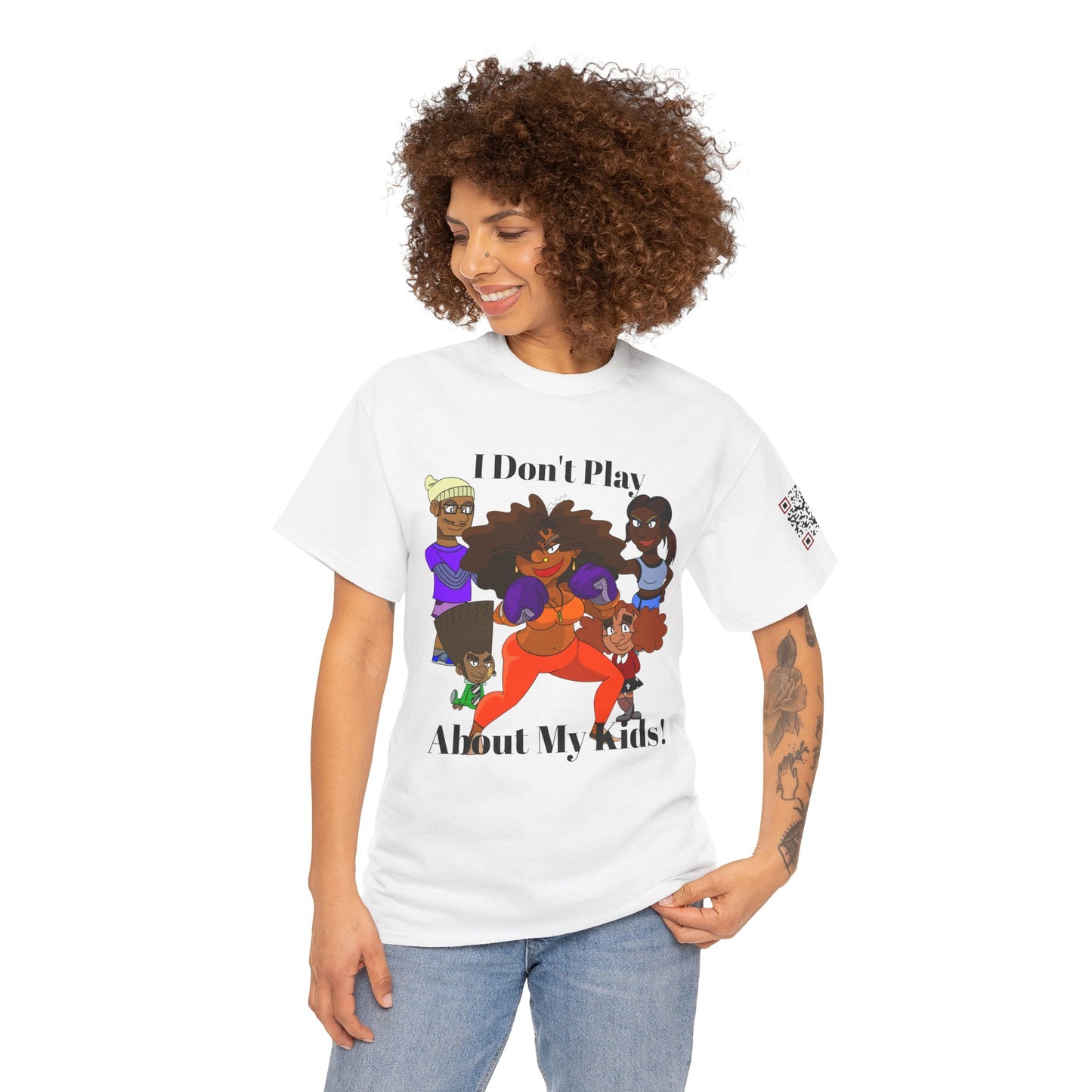 I Don’t Play About My Kids T-Shirt — Protective Mom Graphic Tee- Urban Tee