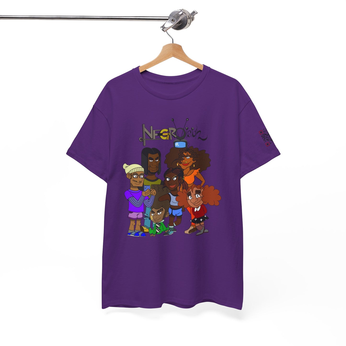 T-Shirt - The DeNegro Family from Negro Vision - Autistic Animator - Support Autism Awareness