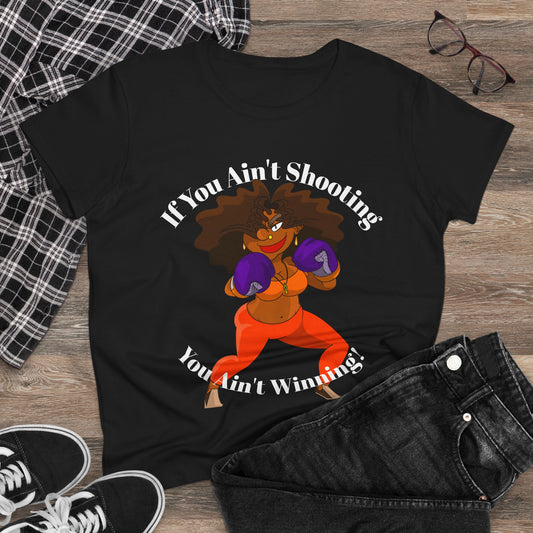 Graphic Tee - June Boxing Pose with Quote