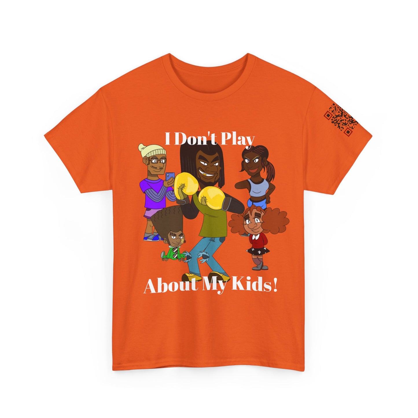 I Don’t Play About My Kids T-Shirt — Funny Protective Dad Family Tee