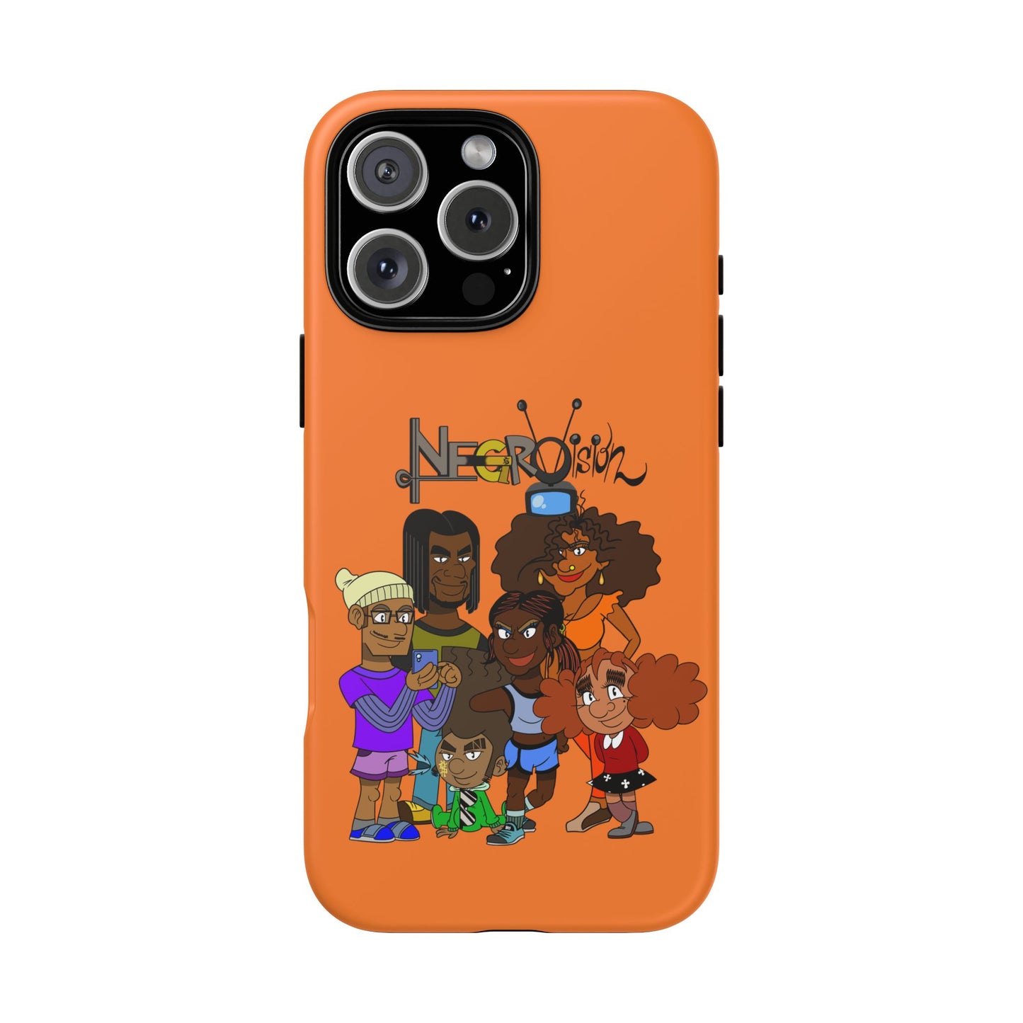 Phone Cases - Negro Vision Cartoon Animation Series Family Design