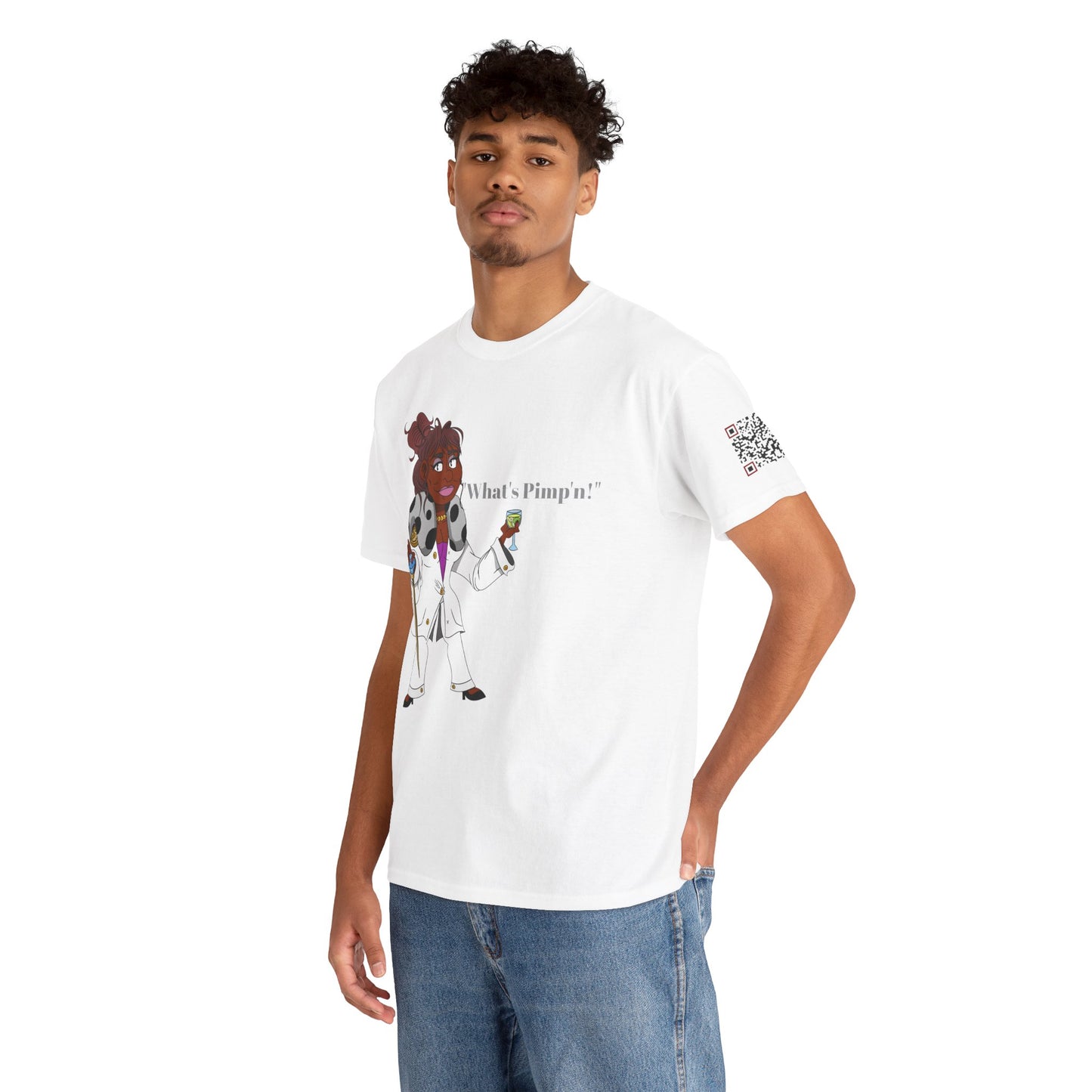 T-Shirt - "What's Pimp'n" from Negro Vision YouTube Animation Series