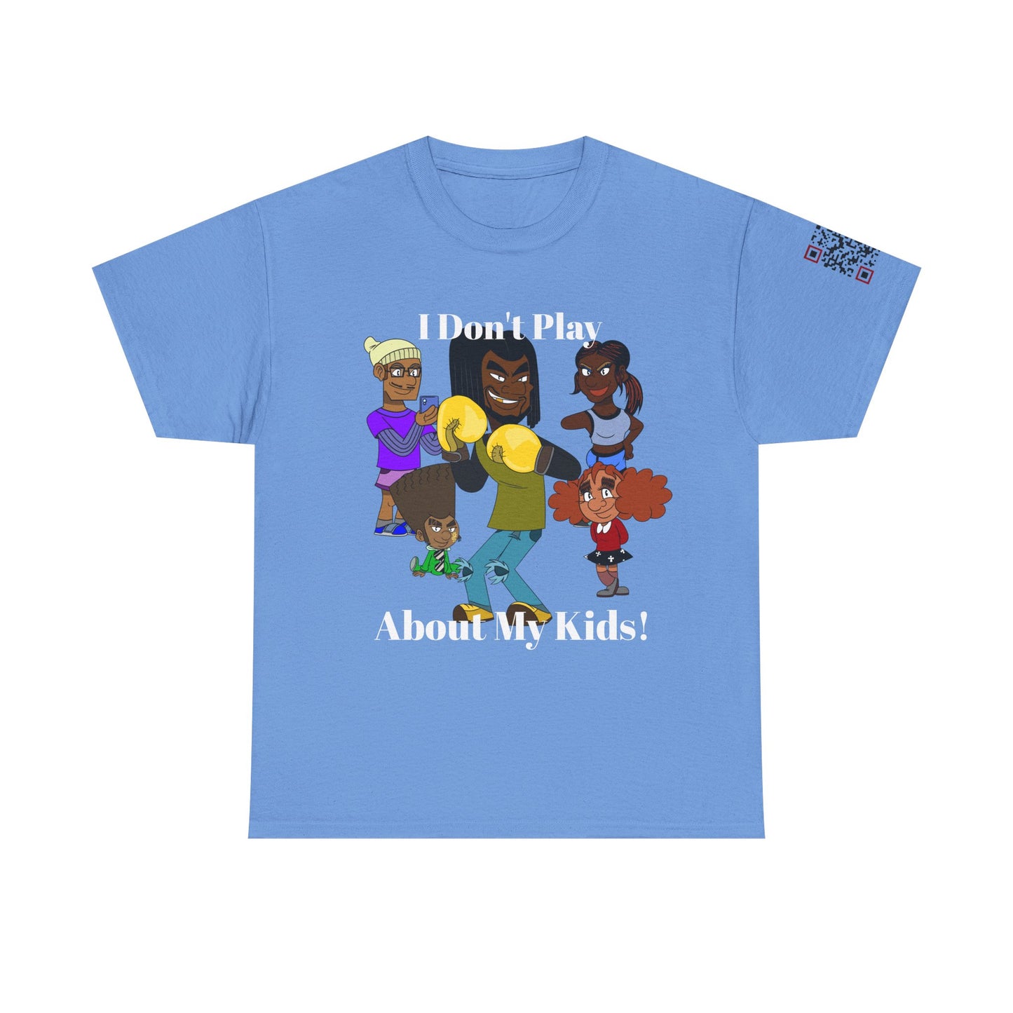 I Don’t Play About My Kids T-Shirt — Funny Protective Dad Family Tee