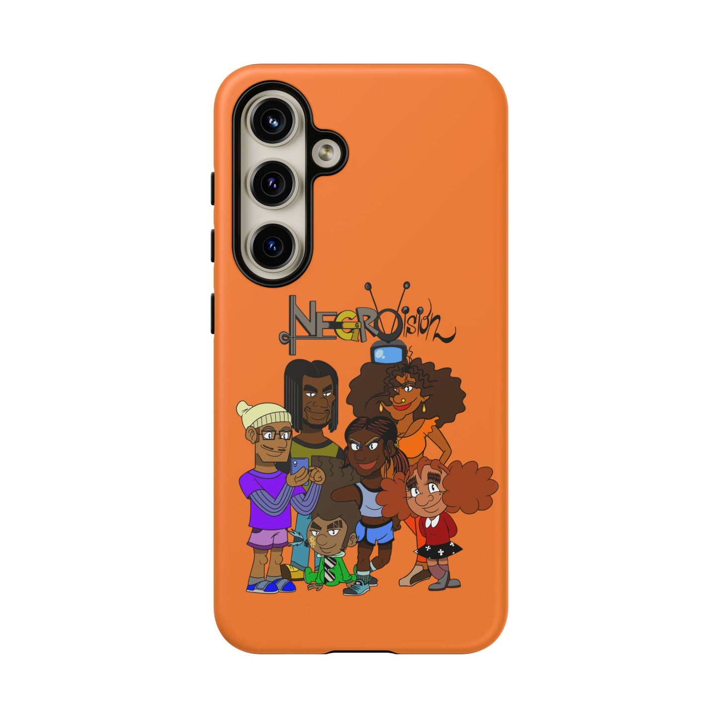 Phone Cases - Negro Vision Cartoon Animation Series Family Design
