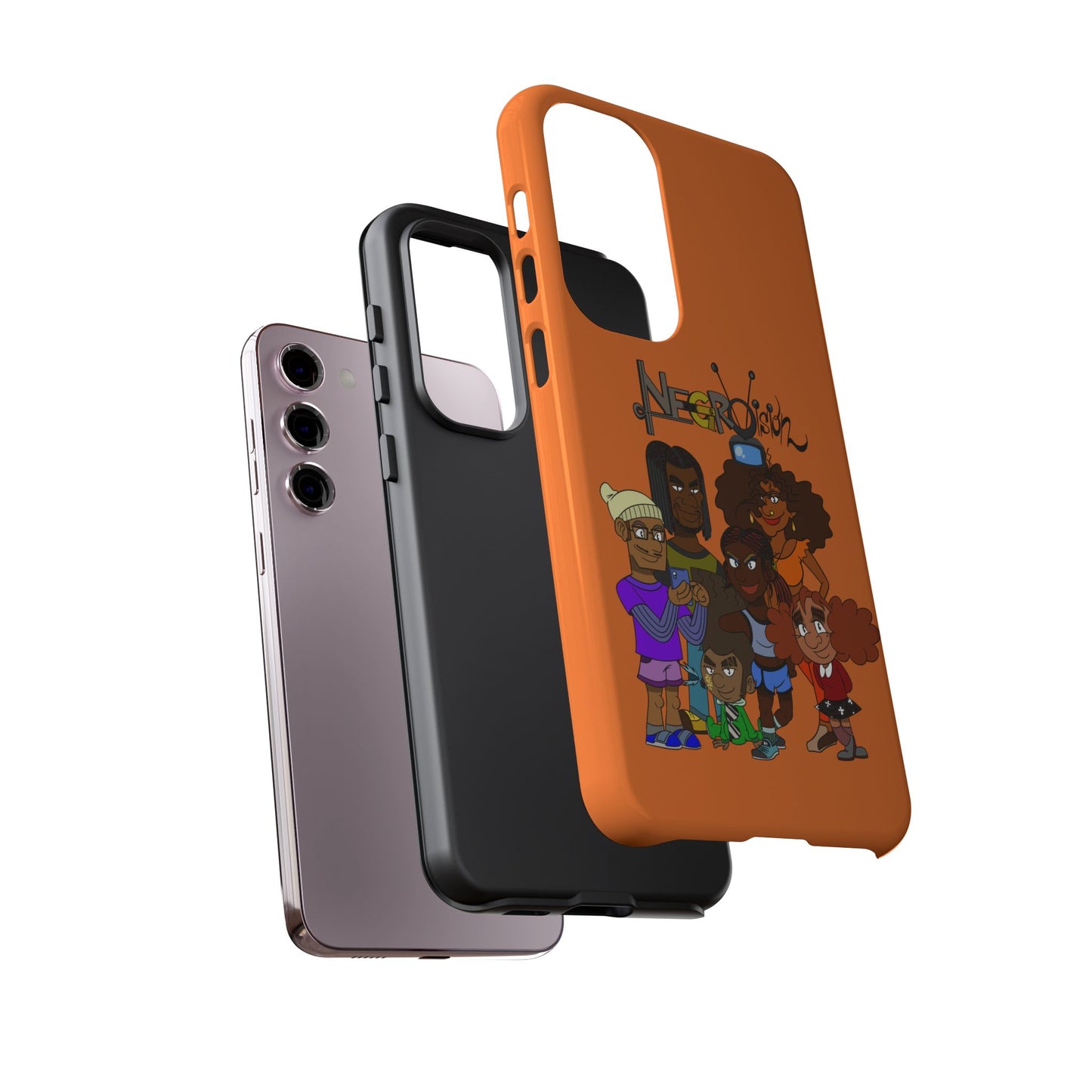 Phone Cases - Negro Vision Cartoon Animation Series Family Design