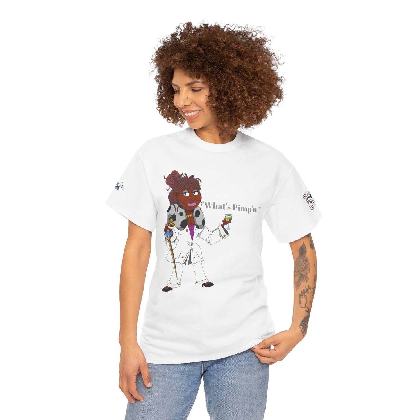 T-Shirt - "What's Pimp'n" from Negro Vision YouTube Animation Series