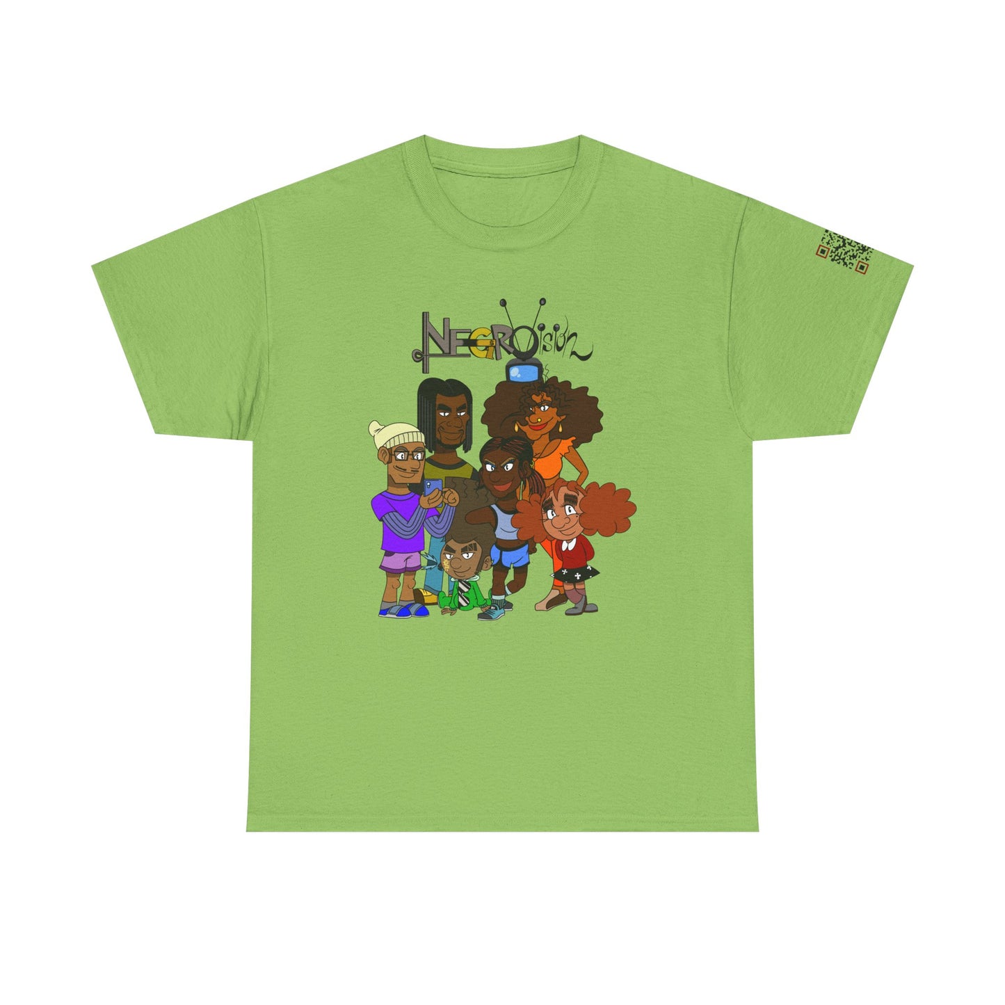 T-Shirt - The DeNegro Family from Negro Vision - Autistic Animator - Support Autism Awareness