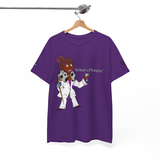 T-Shirt - "What's Pimp'n" from Negro Vision YouTube Animation Series