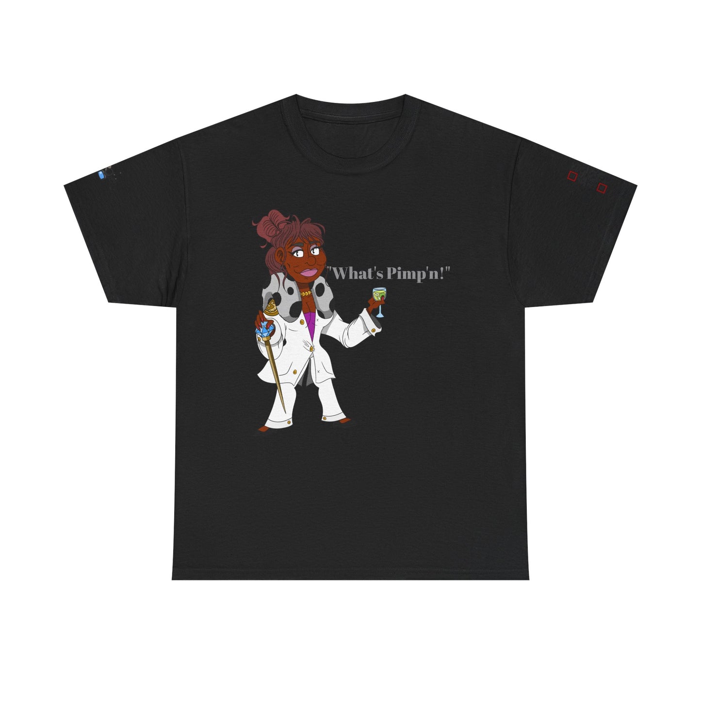 T-Shirt - "What's Pimp'n" from Negro Vision YouTube Animation Series