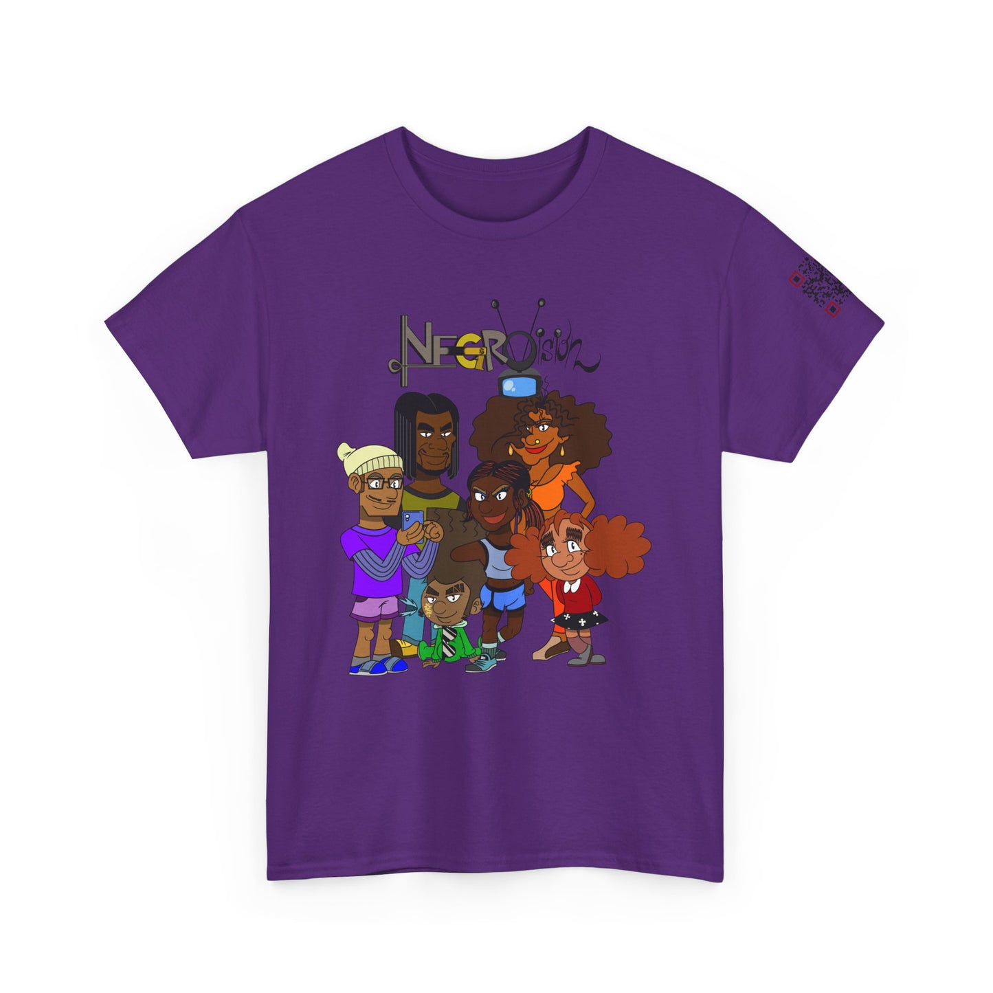 T-Shirt - The DeNegro Family from Negro Vision - Autistic Animator - Support Autism Awareness