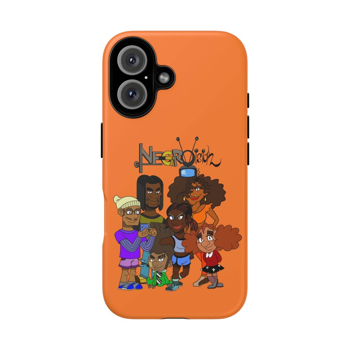 Phone Cases - Negro Vision Cartoon Animation Series Family Design