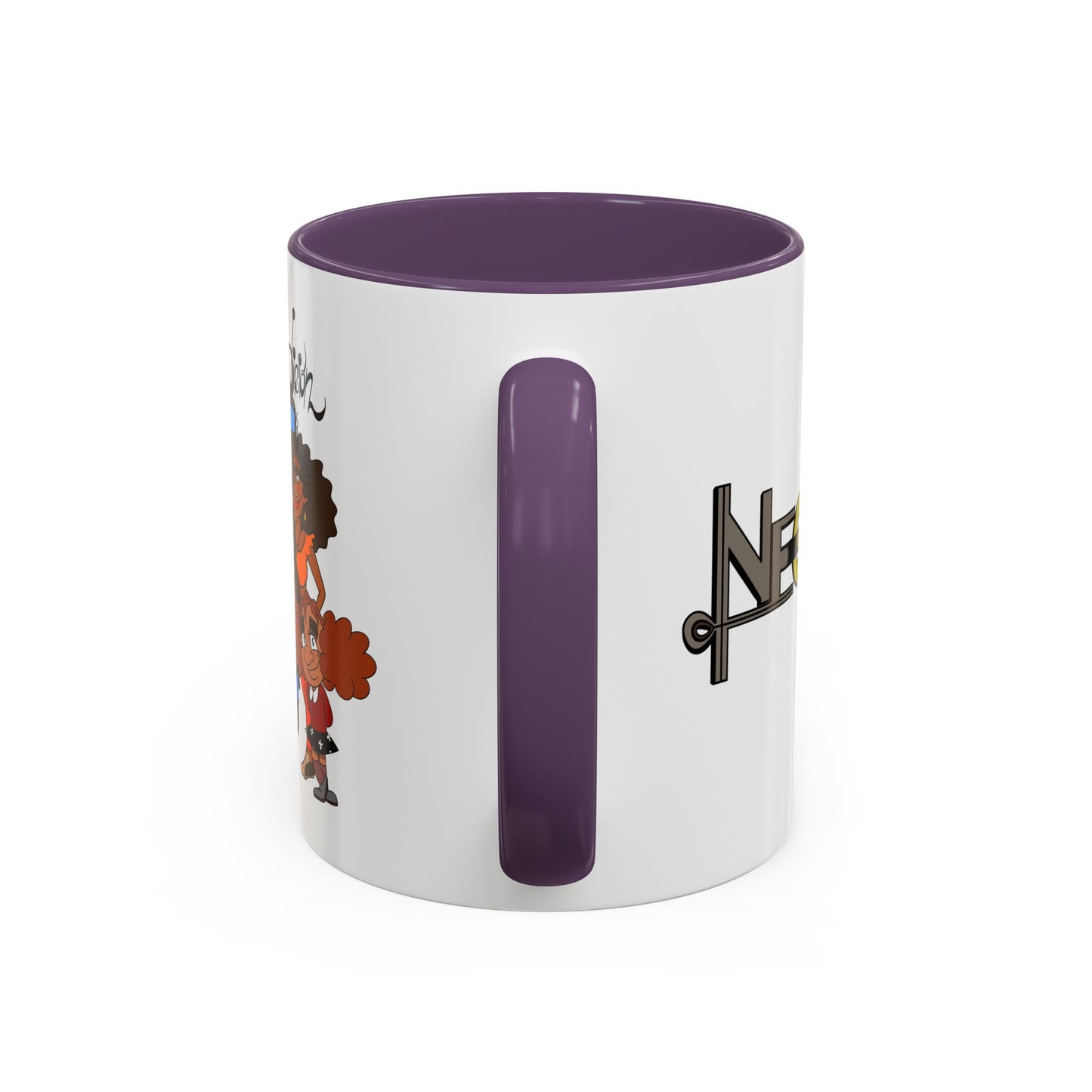 Vibrant Negro Vision Accent Coffee Mug | Fun Design for Gift, Home, Collectible, Modern Decor