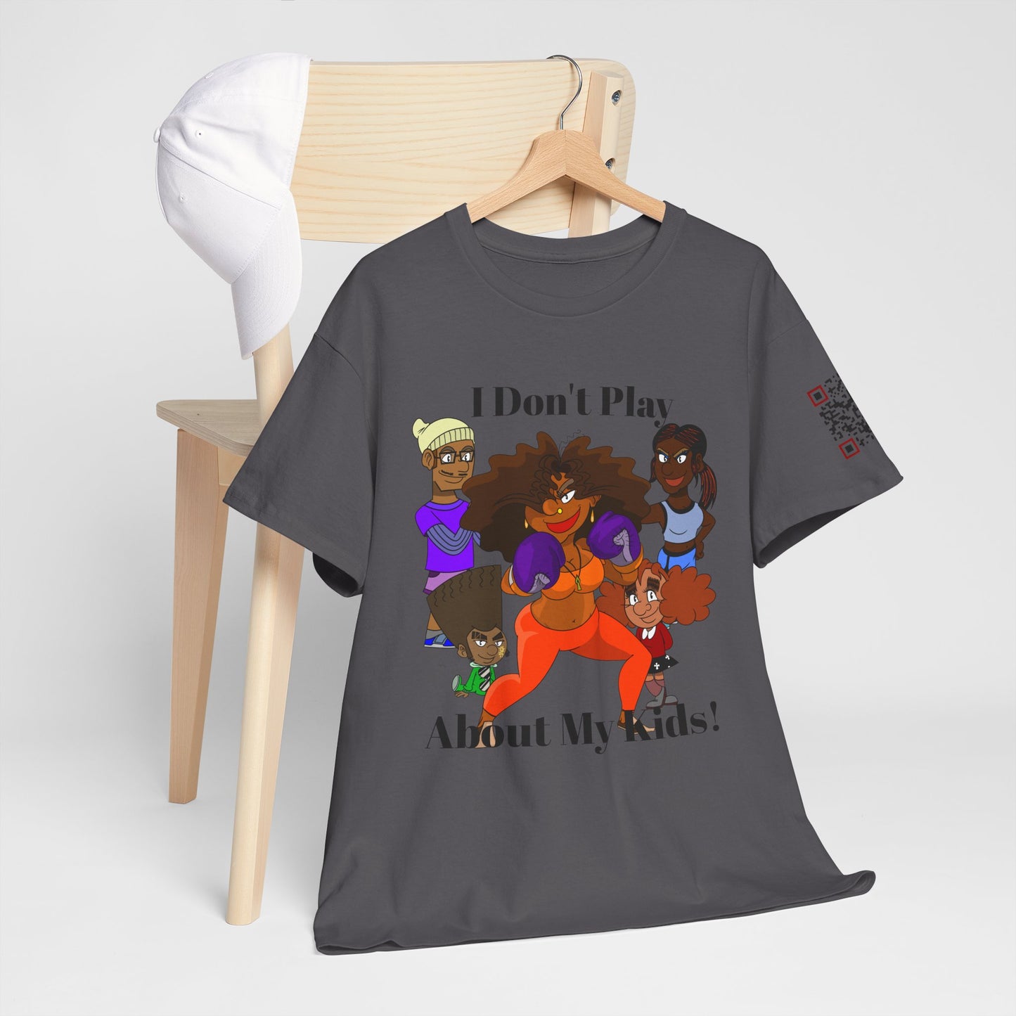I Don’t Play About My Kids T-Shirt — Protective Mom Graphic Tee- Urban Tee