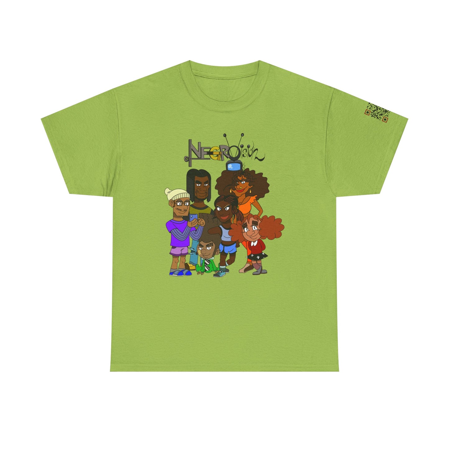 T-Shirt - The DeNegro Family from Negro Vision - Autistic Animator - Support Autism Awareness