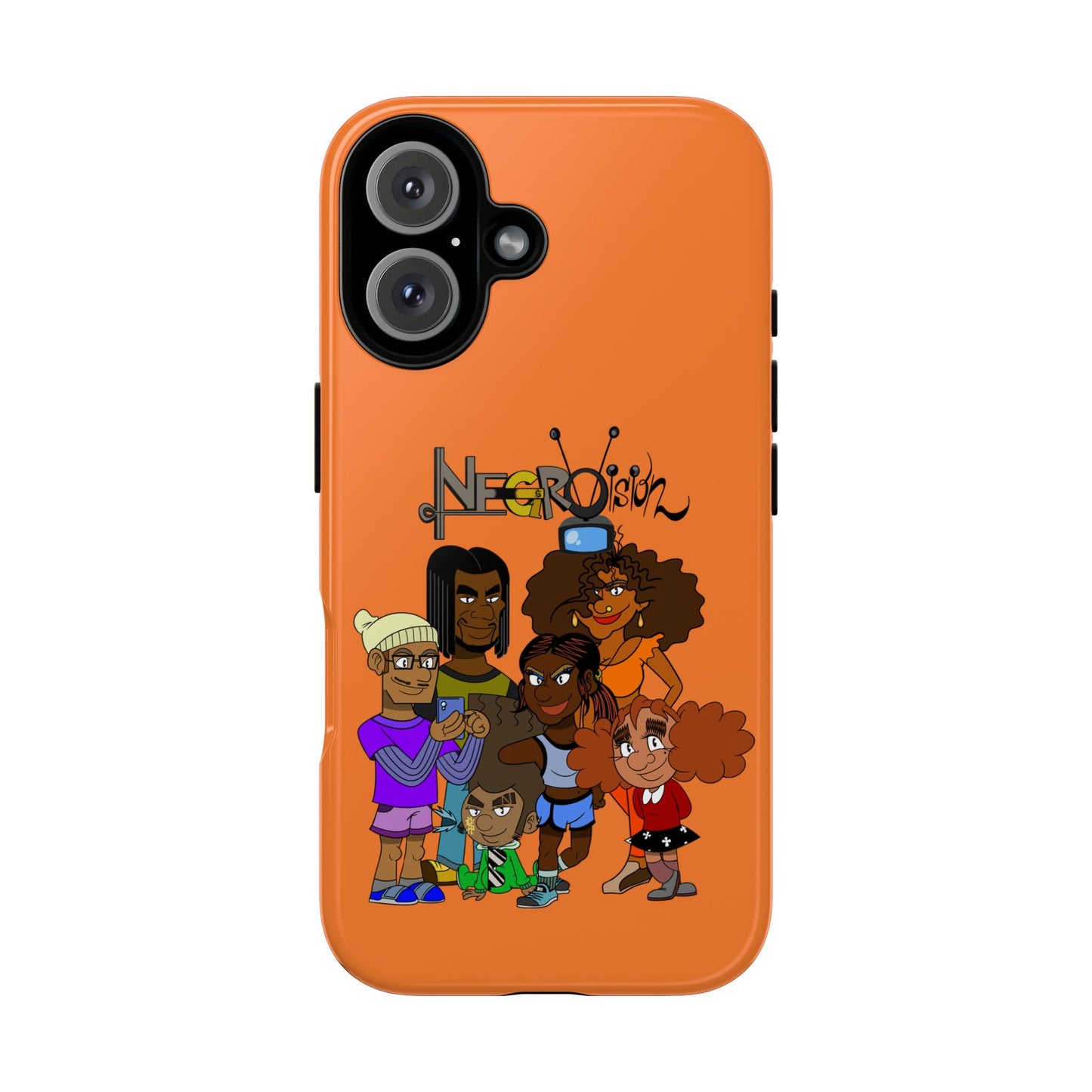 Phone Cases - Negro Vision Cartoon Animation Series Family Design