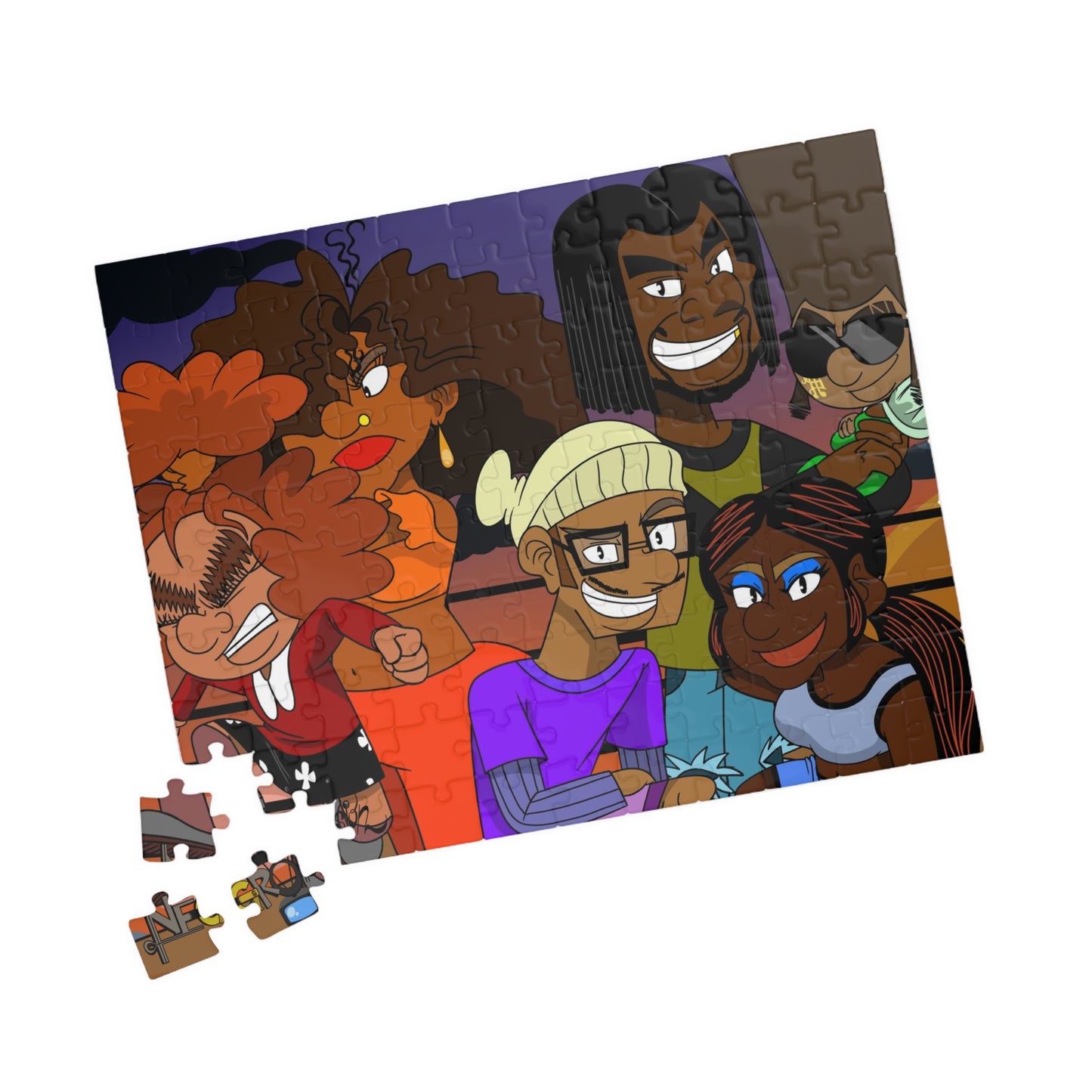 Puzzle - DeNegro Family YouTube Animation Photo Moment