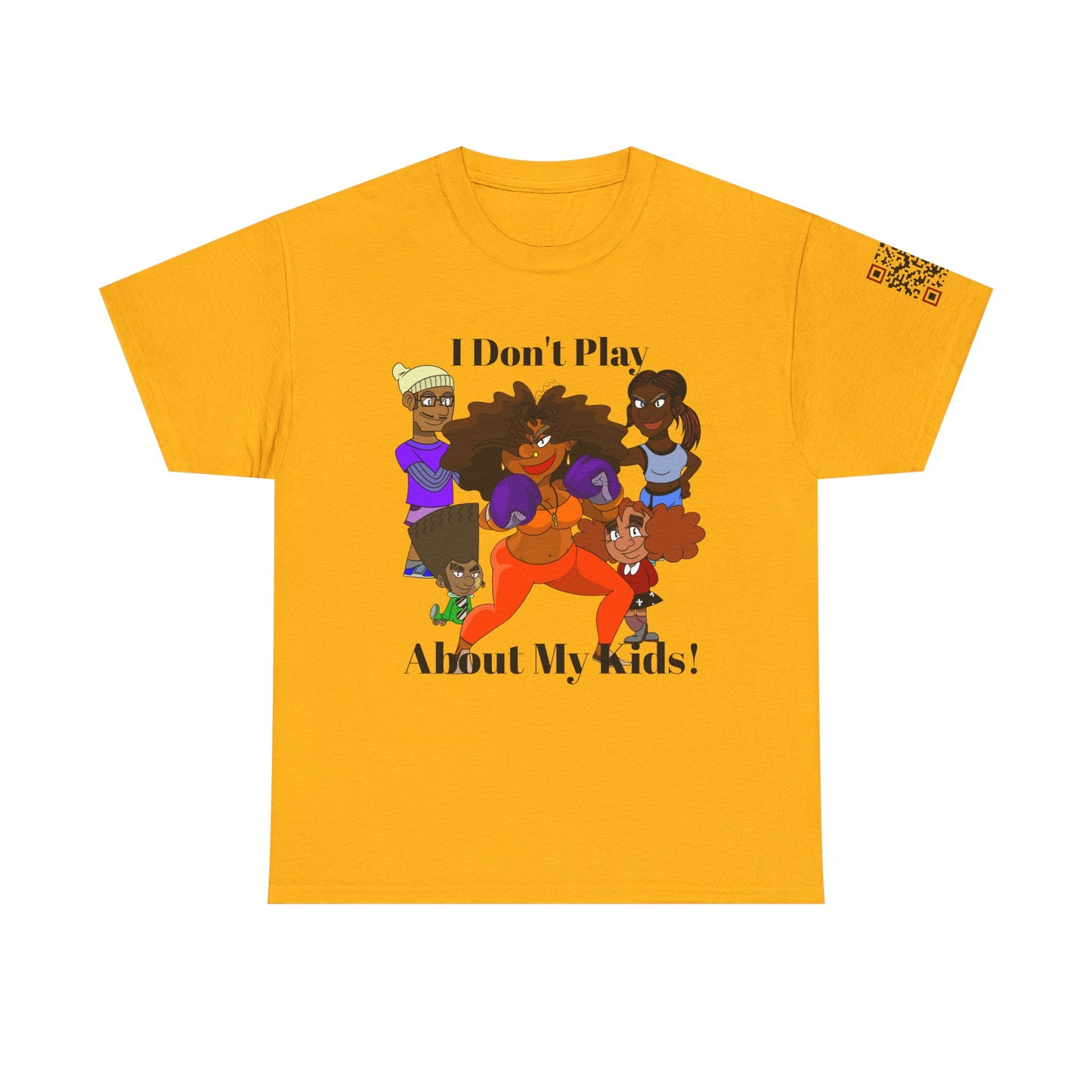 I Don’t Play About My Kids T-Shirt — Protective Mom Graphic Tee- Urban Tee