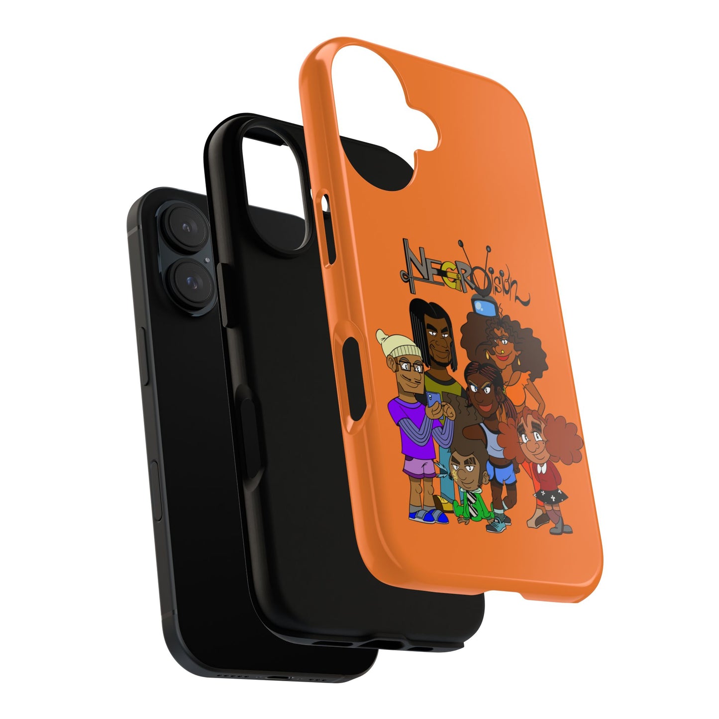Phone Cases - Negro Vision Cartoon Animation Series Family Design