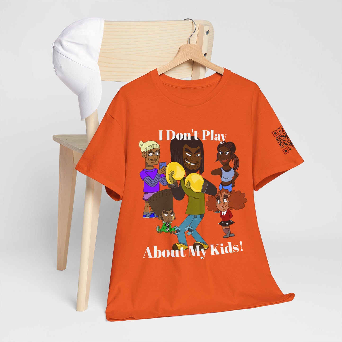 I Don’t Play About My Kids T-Shirt — Funny Protective Dad Family Tee