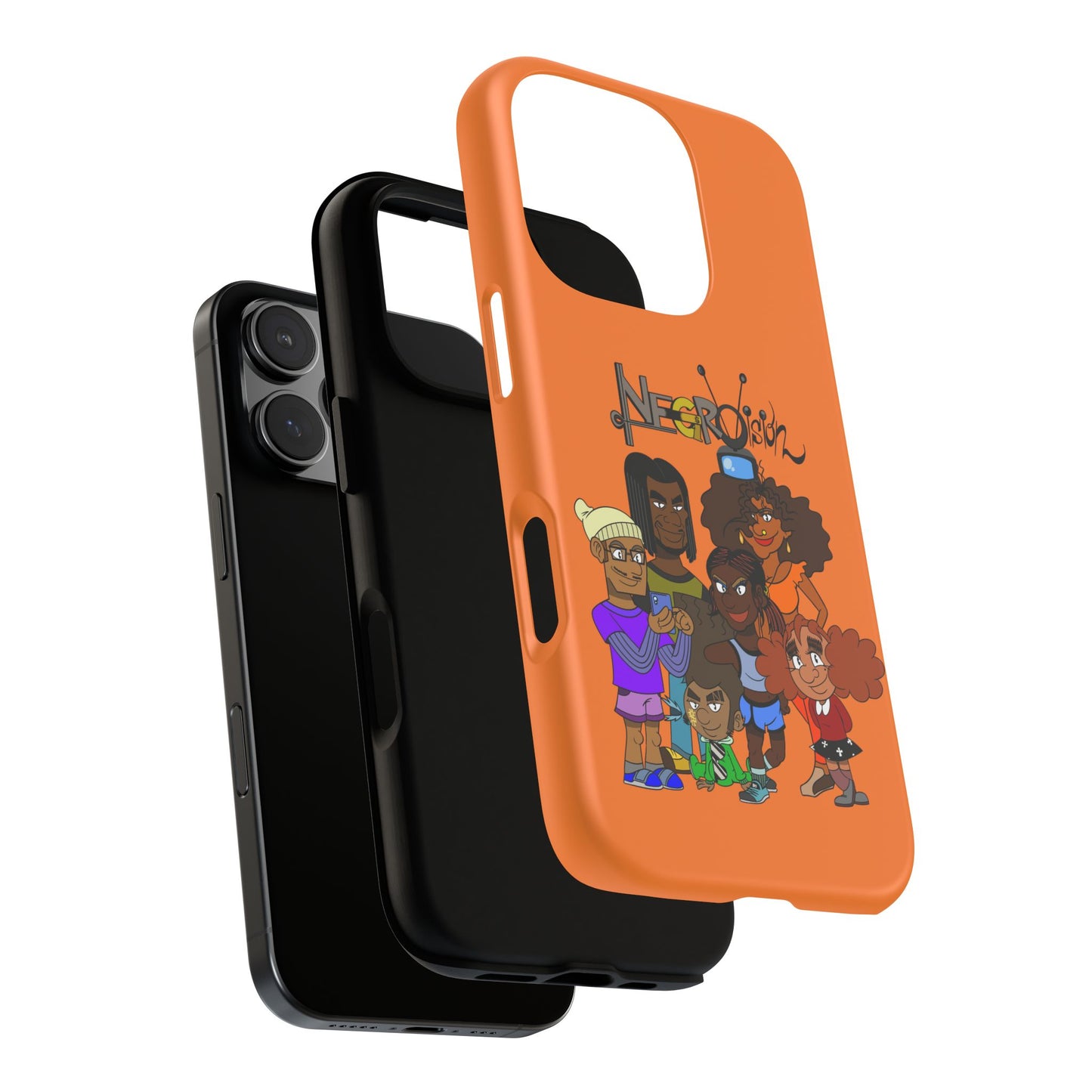 Phone Cases - Negro Vision Cartoon Animation Series Family Design