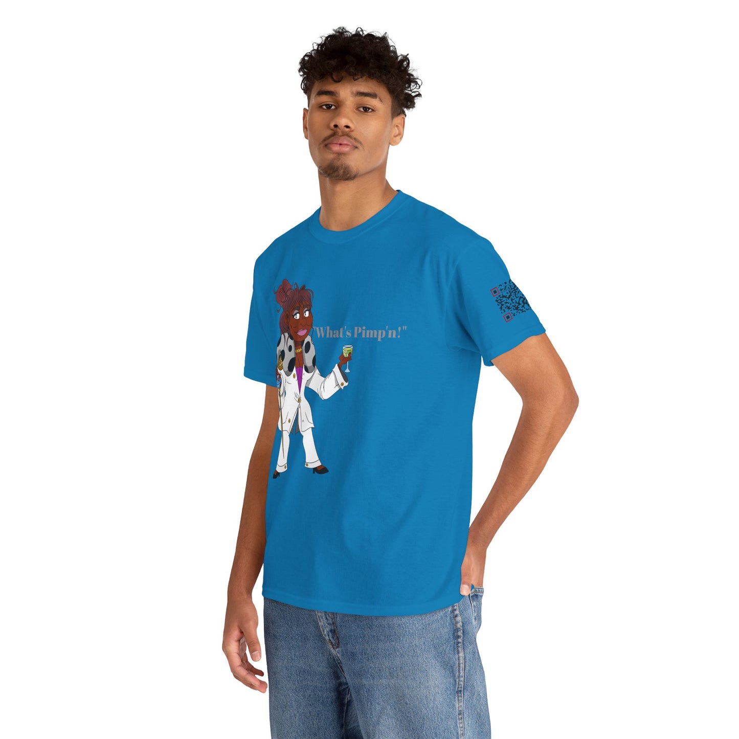 T-Shirt - "What's Pimp'n" from Negro Vision YouTube Animation Series