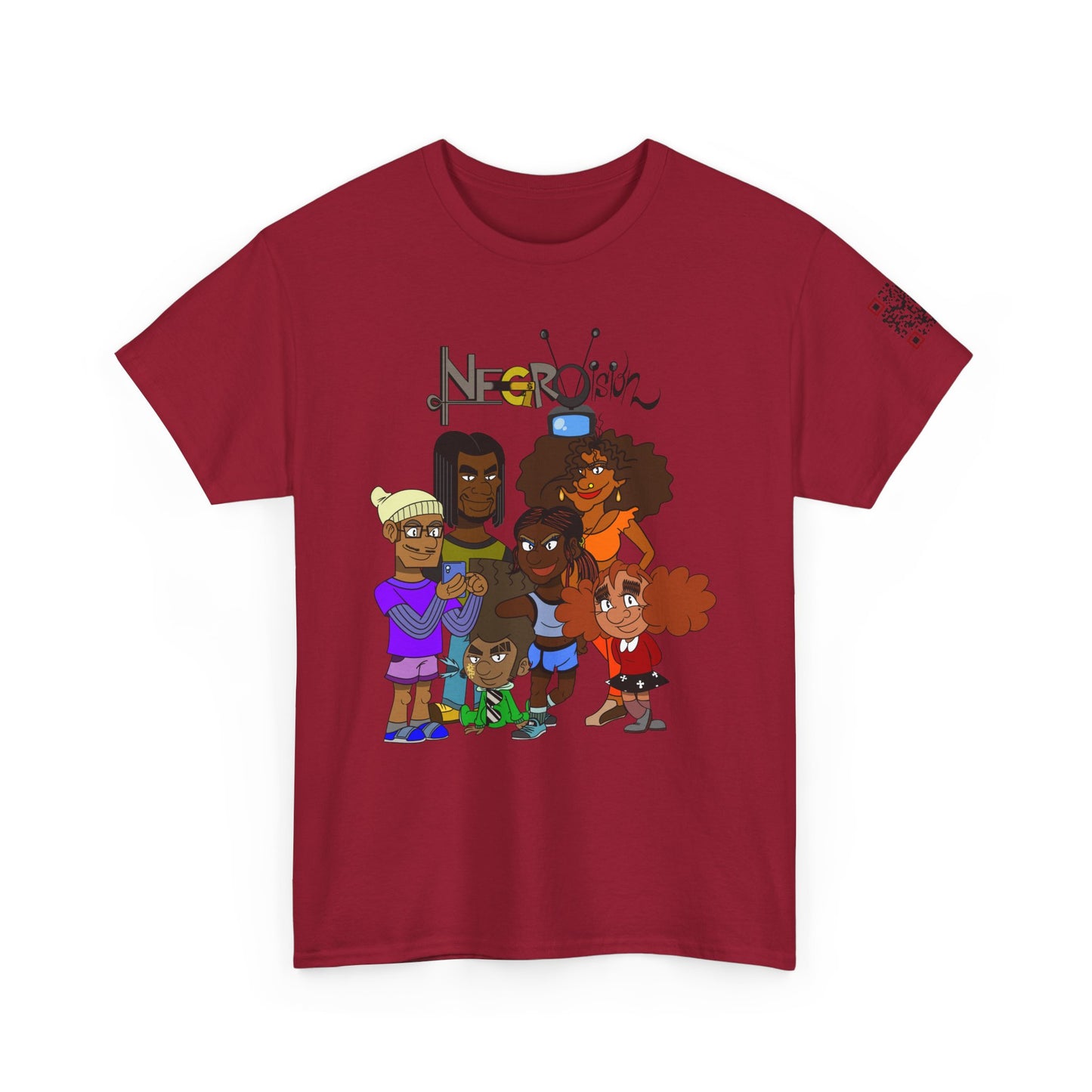 T-Shirt - The DeNegro Family from Negro Vision - Autistic Animator - Support Autism Awareness