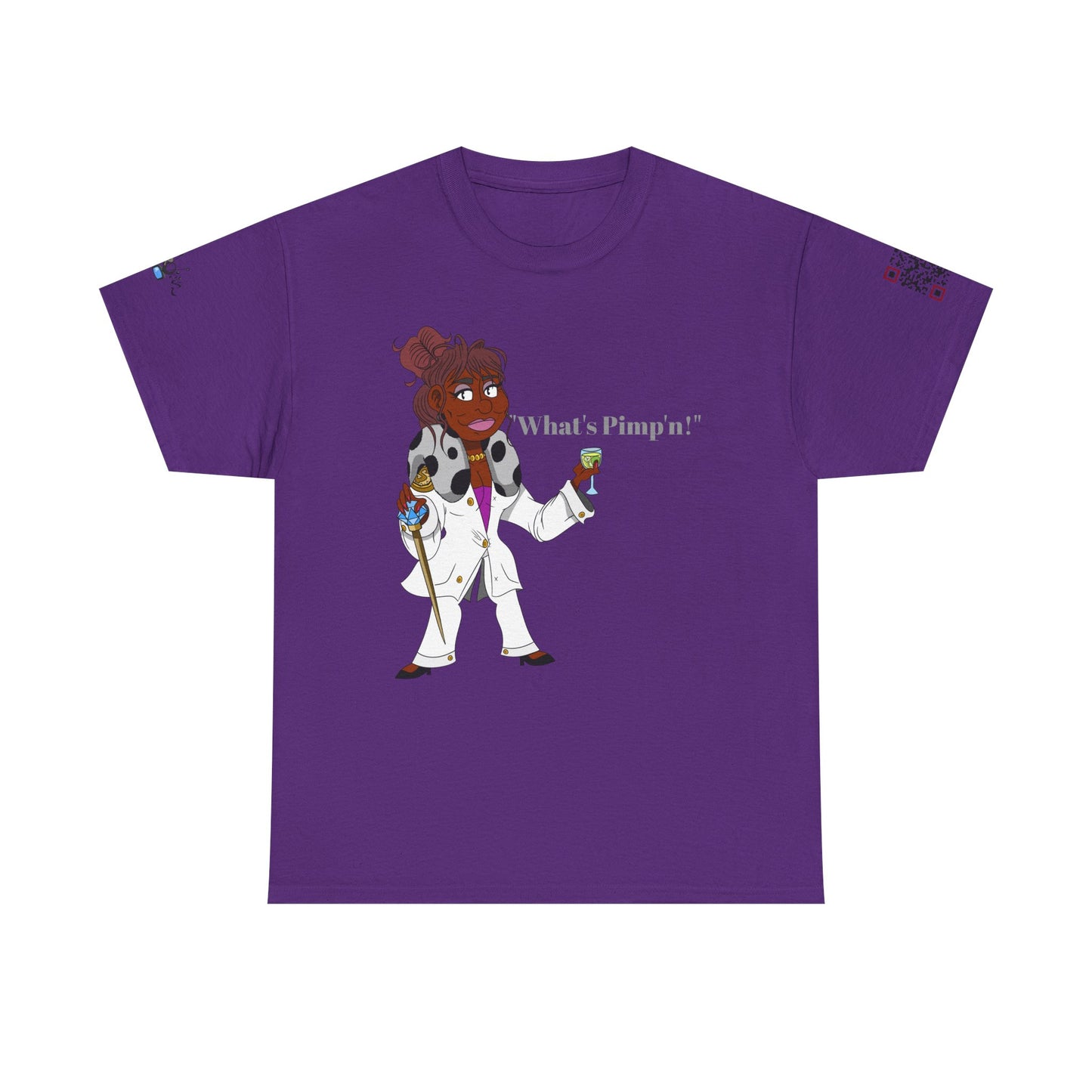T-Shirt - "What's Pimp'n" from Negro Vision YouTube Animation Series