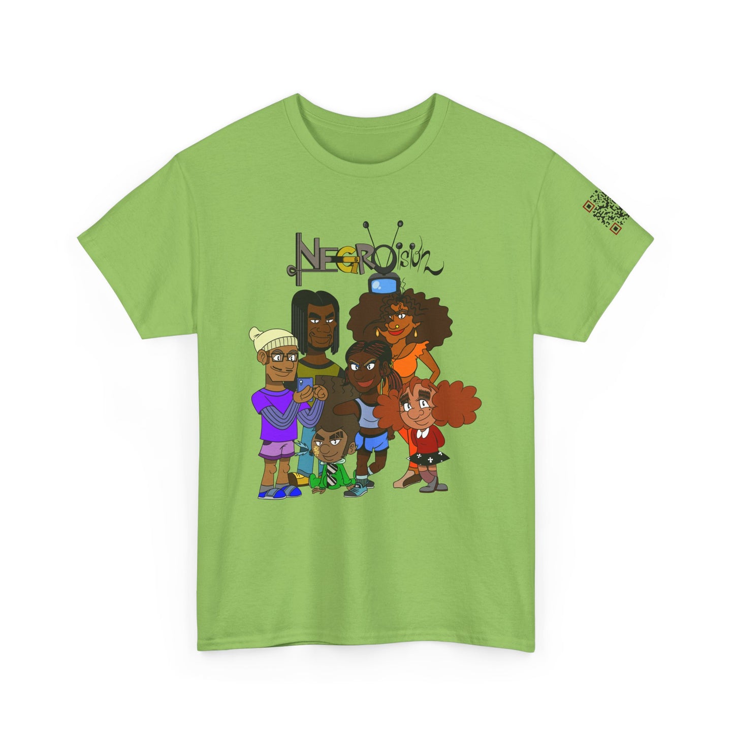 T-Shirt - The DeNegro Family from Negro Vision - Autistic Animator - Support Autism Awareness