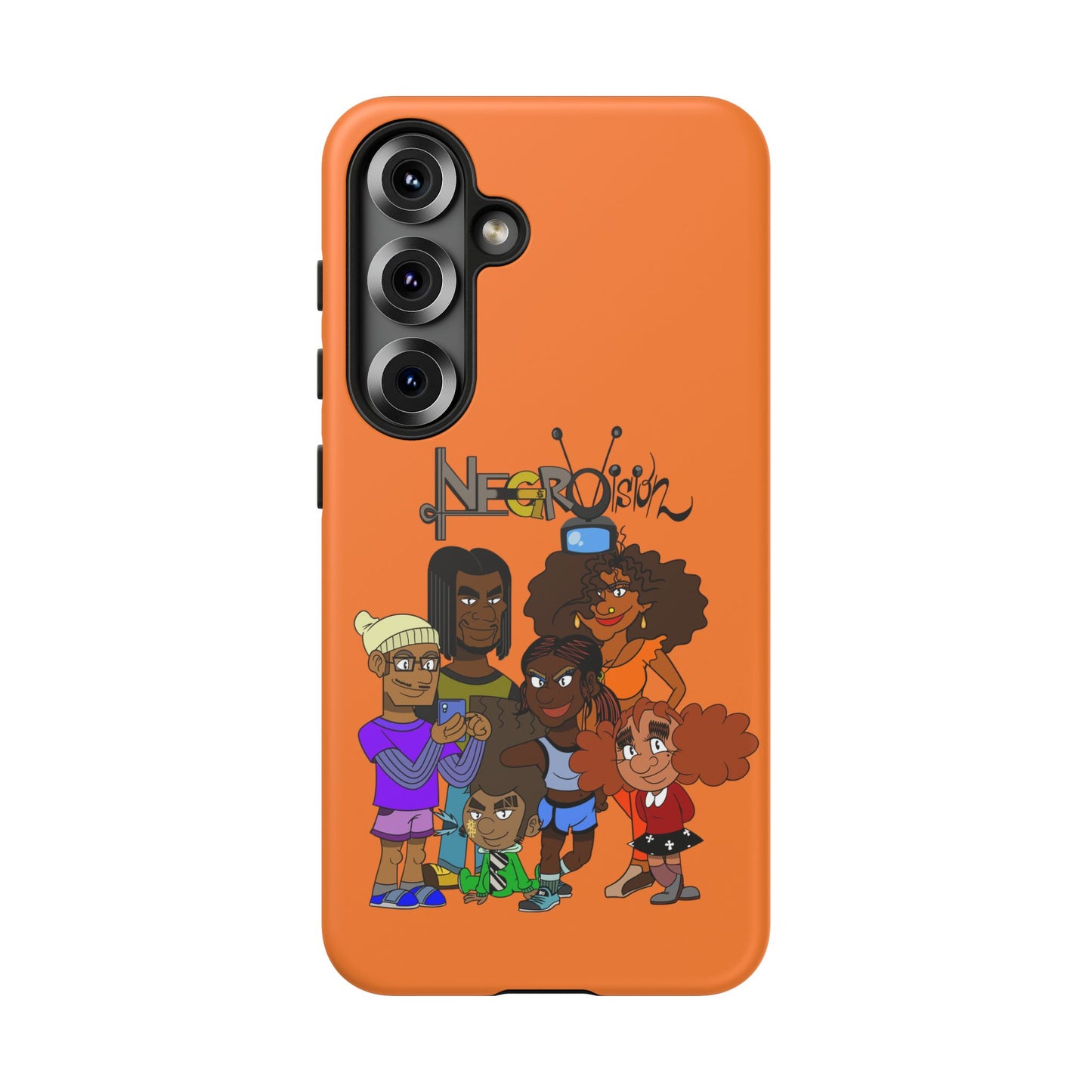 Phone Cases - Negro Vision Cartoon Animation Series Family Design