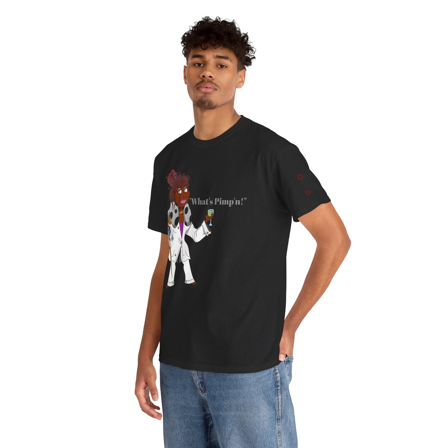 T-Shirt - "What's Pimp'n" from Negro Vision YouTube Animation Series