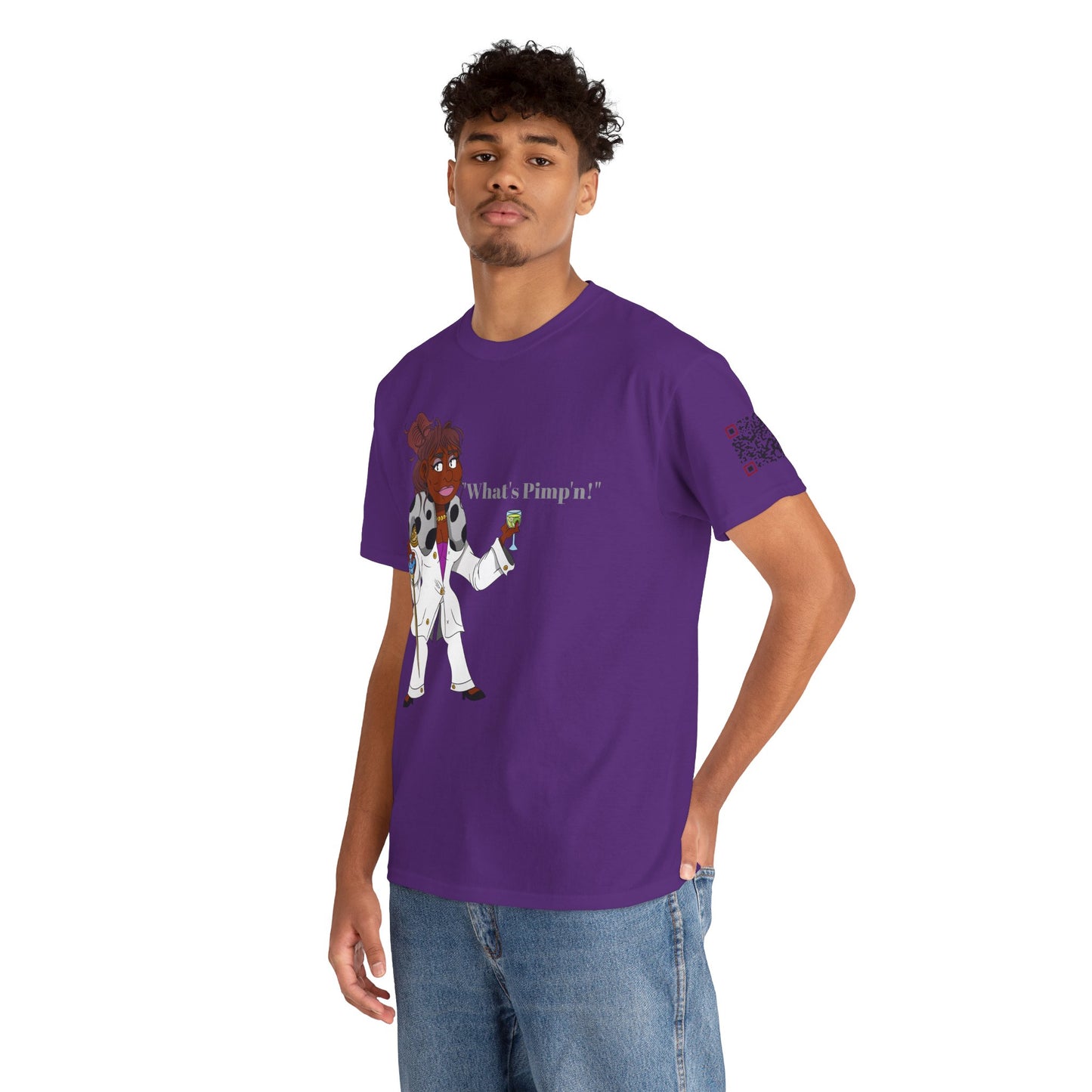 T-Shirt - "What's Pimp'n" from Negro Vision YouTube Animation Series