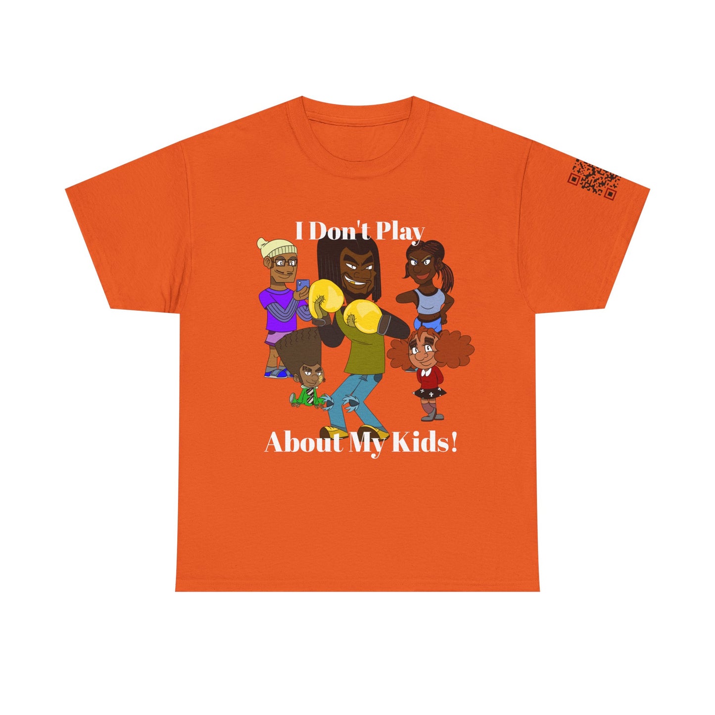 I Don’t Play About My Kids T-Shirt — Funny Protective Dad Family Tee