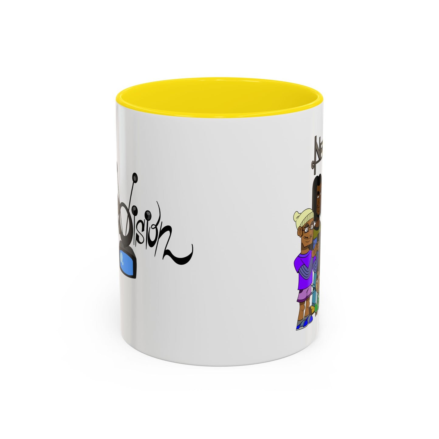 Vibrant Negro Vision Accent Coffee Mug | Fun Design for Gift, Home, Collectible, Modern Decor