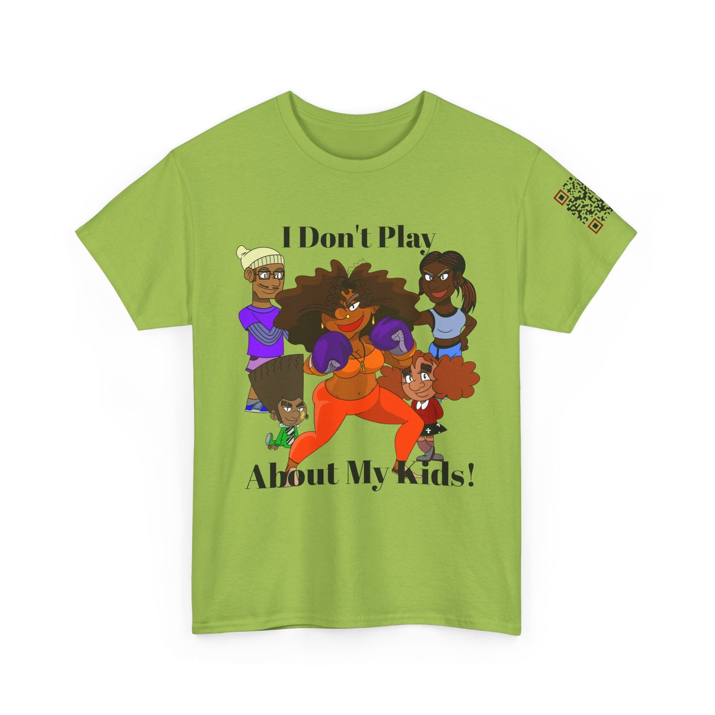 I Don’t Play About My Kids T-Shirt — Protective Mom Graphic Tee- Urban Tee
