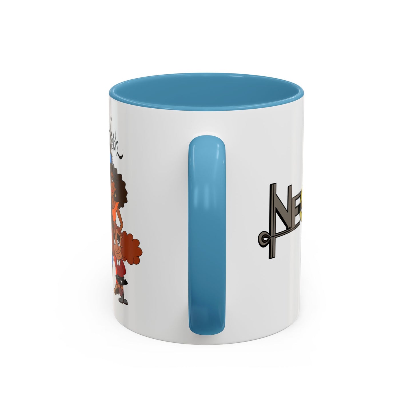 Vibrant Negro Vision Accent Coffee Mug | Fun Design for Gift, Home, Collectible, Modern Decor