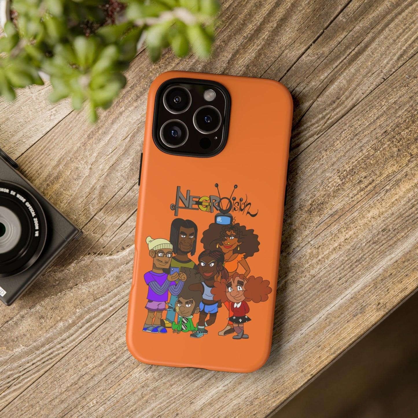 Phone Cases - Negro Vision Cartoon Animation Series Family Design