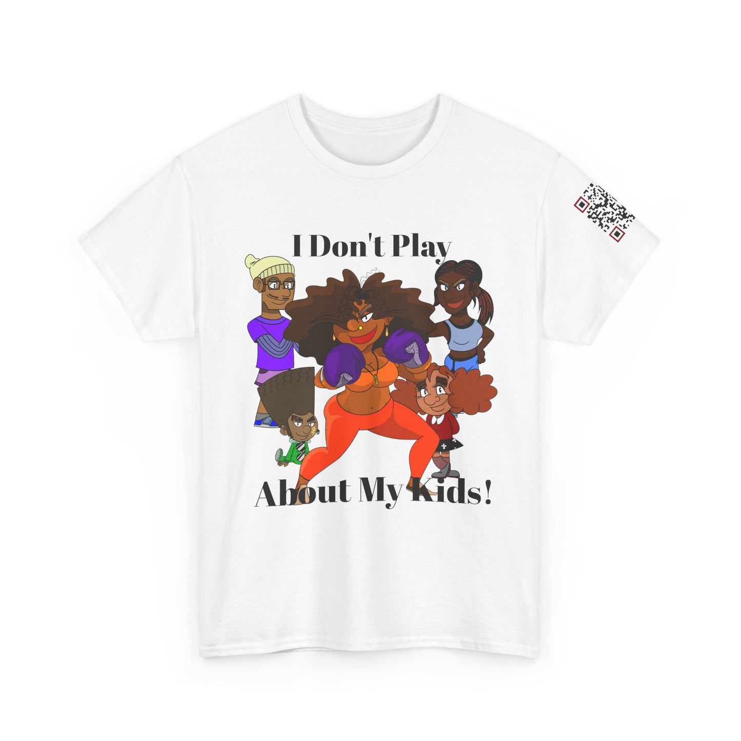 I Don’t Play About My Kids T-Shirt — Protective Mom Graphic Tee- Urban Tee