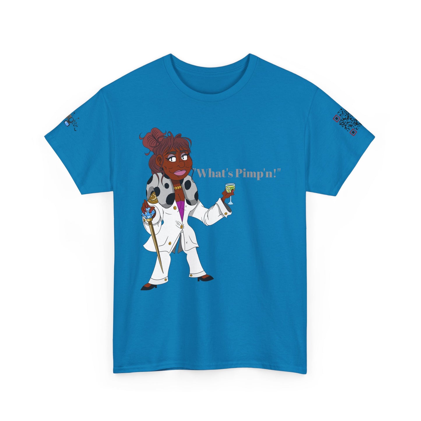 T-Shirt - "What's Pimp'n" from Negro Vision YouTube Animation Series