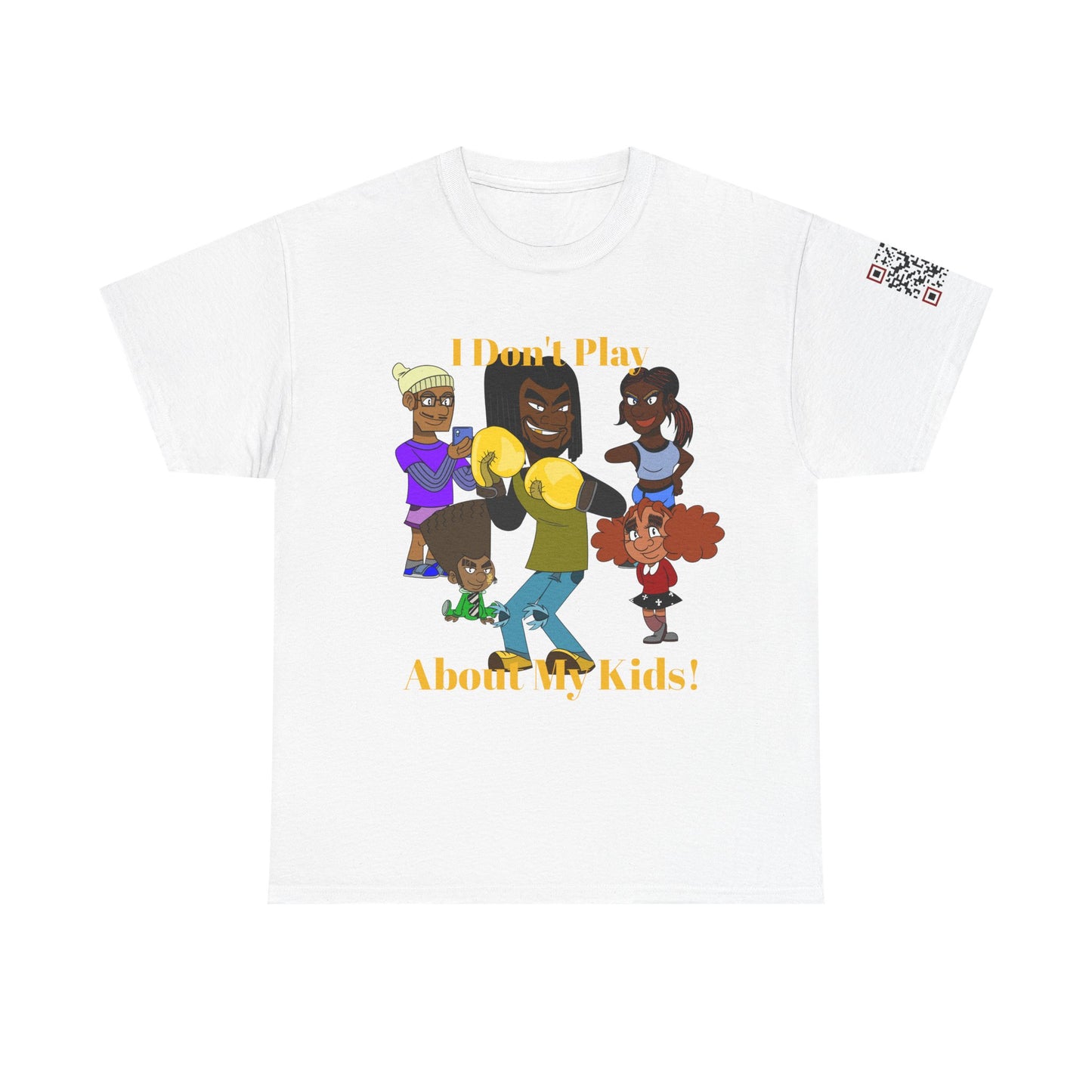 I Don’t Play About My Kids T-Shirt — Funny Protective Dad Family Tee