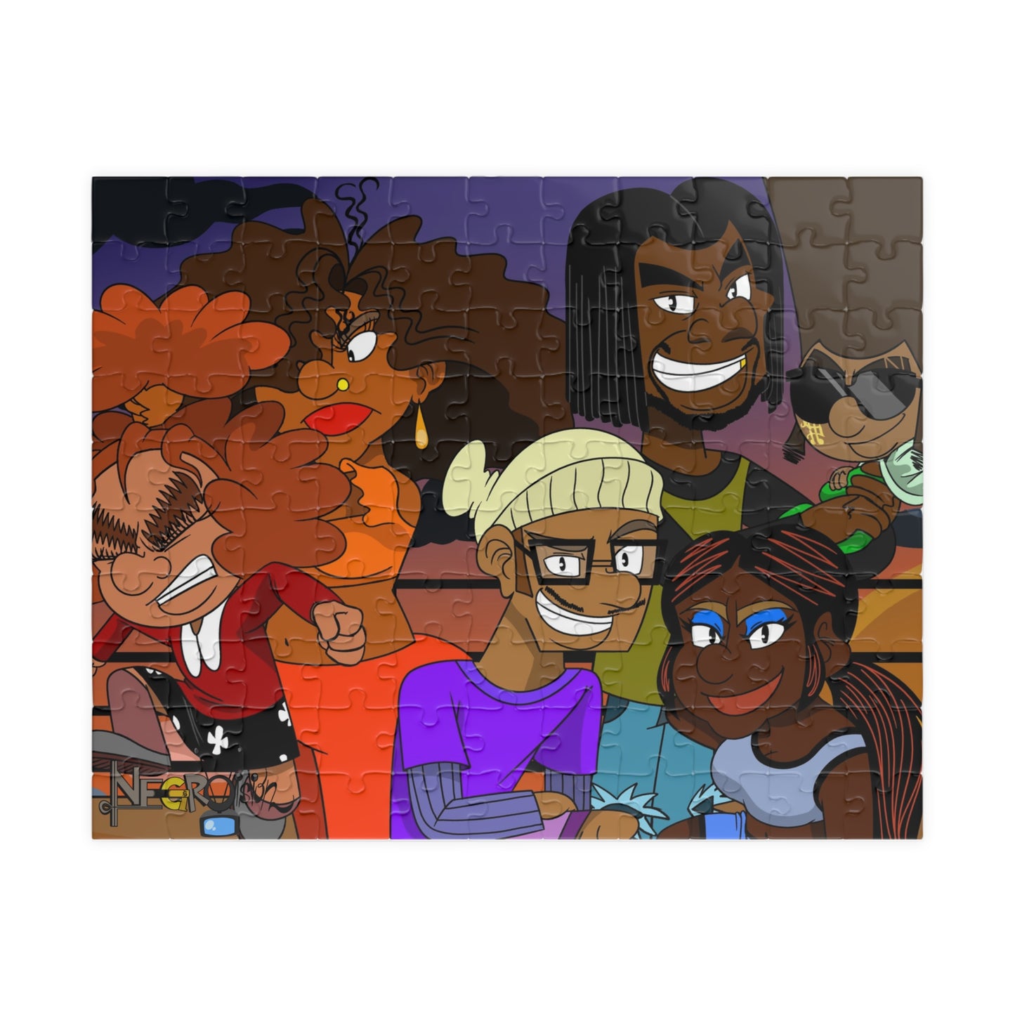 Puzzle - DeNegro Family YouTube Animation Photo Moment