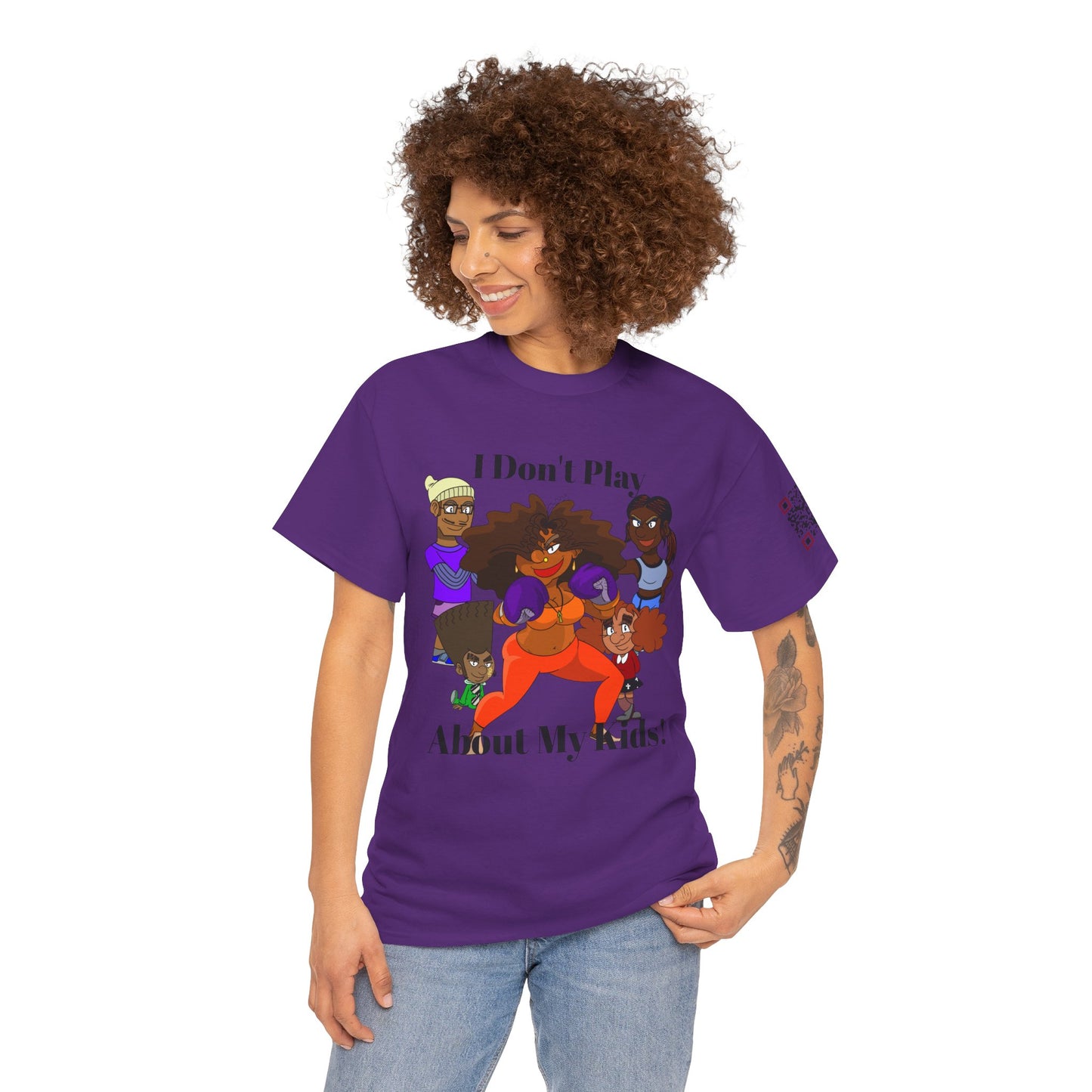 I Don’t Play About My Kids T-Shirt — Protective Mom Graphic Tee- Urban Tee
