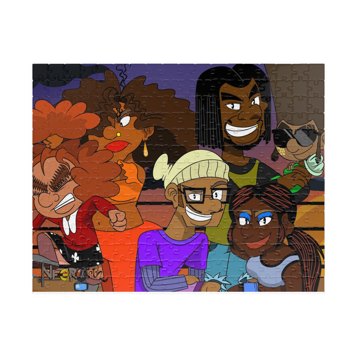 Puzzle - DeNegro Family YouTube Animation Photo Moment