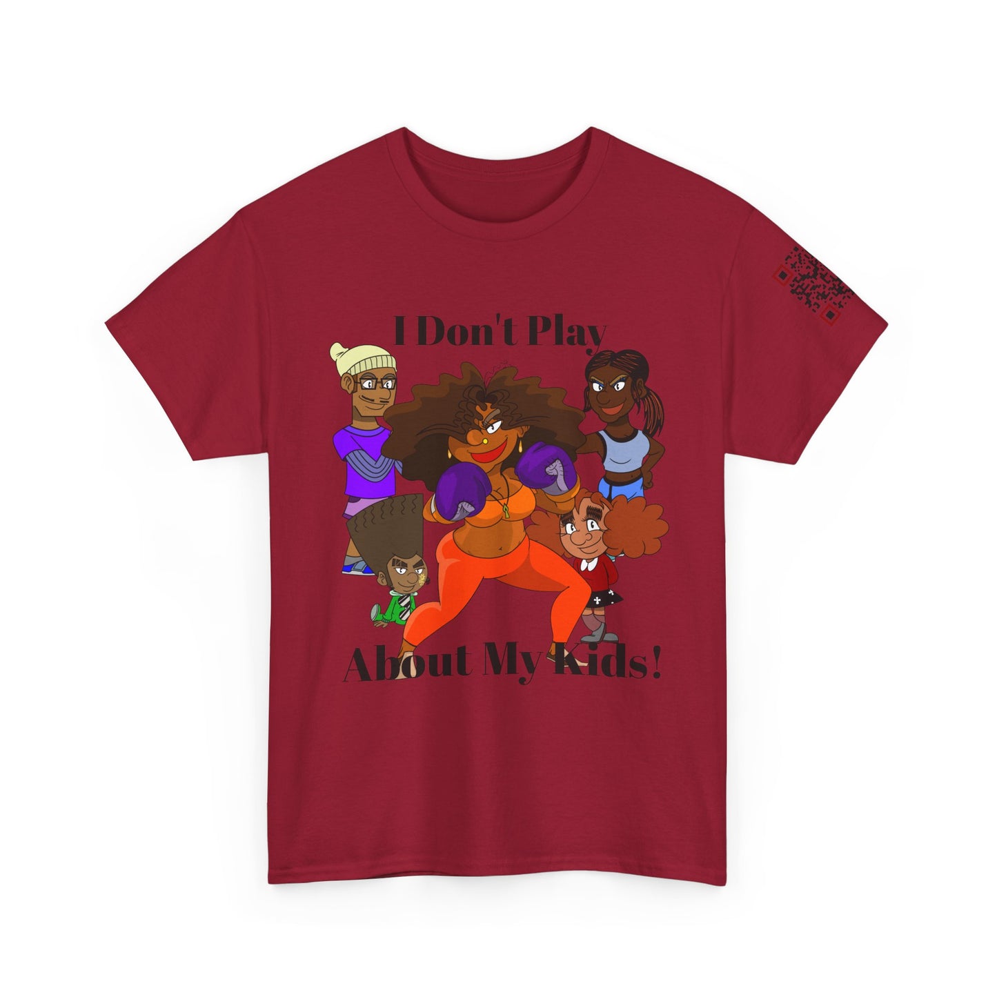 I Don’t Play About My Kids T-Shirt — Protective Mom Graphic Tee- Urban Tee