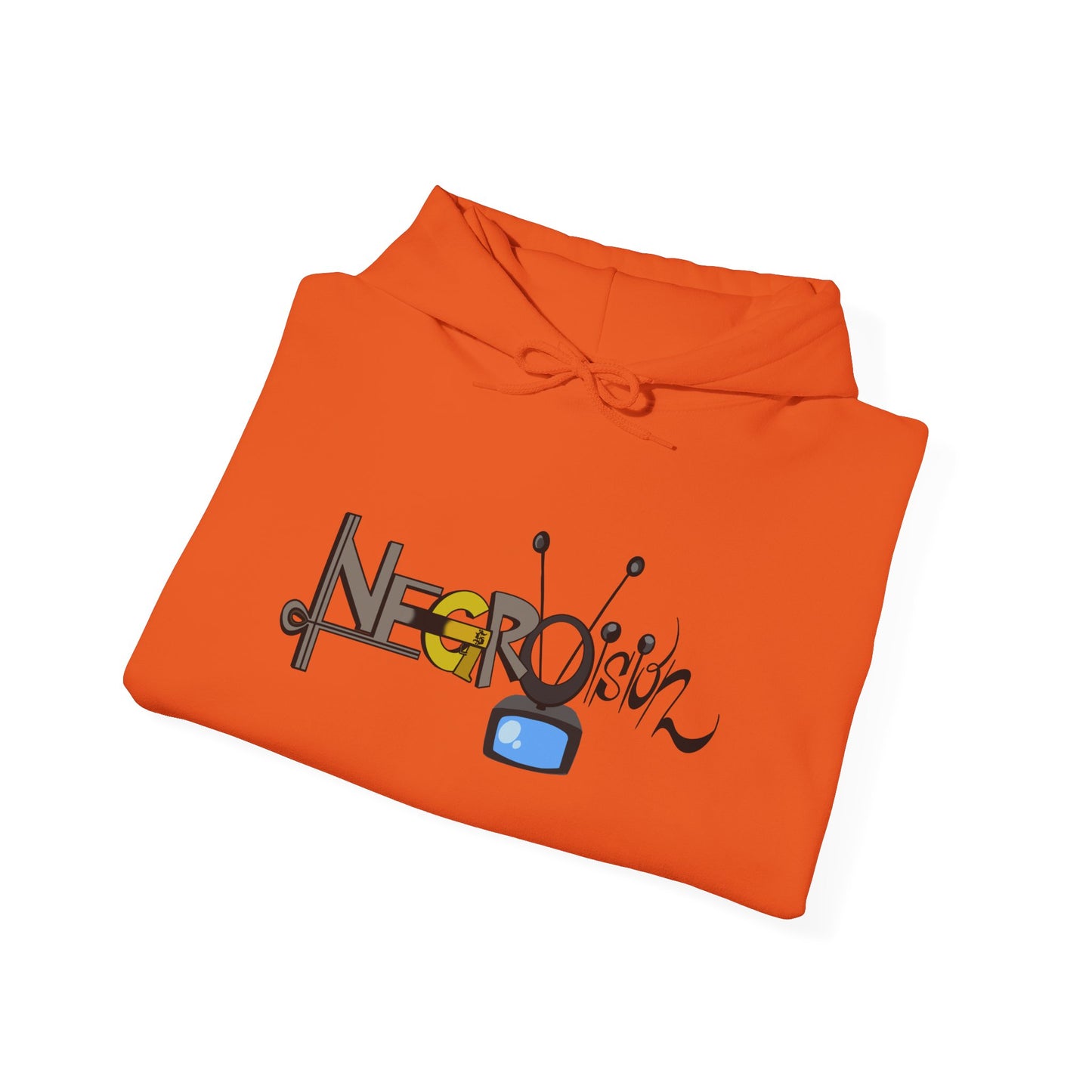 Hooded Sweatshirt - Negro Vision Logo Design