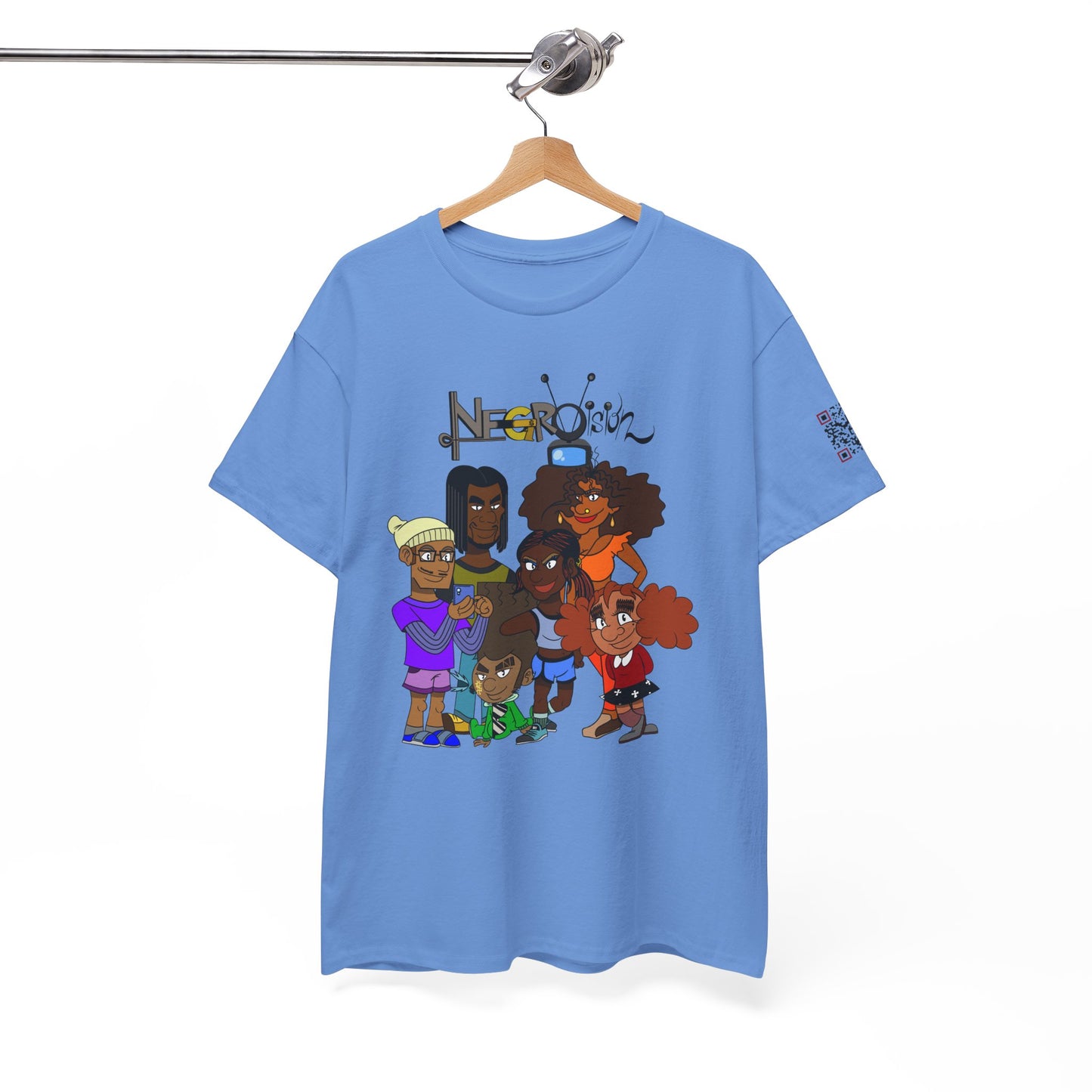 T-Shirt - The DeNegro Family from Negro Vision - Autistic Animator - Support Autism Awareness