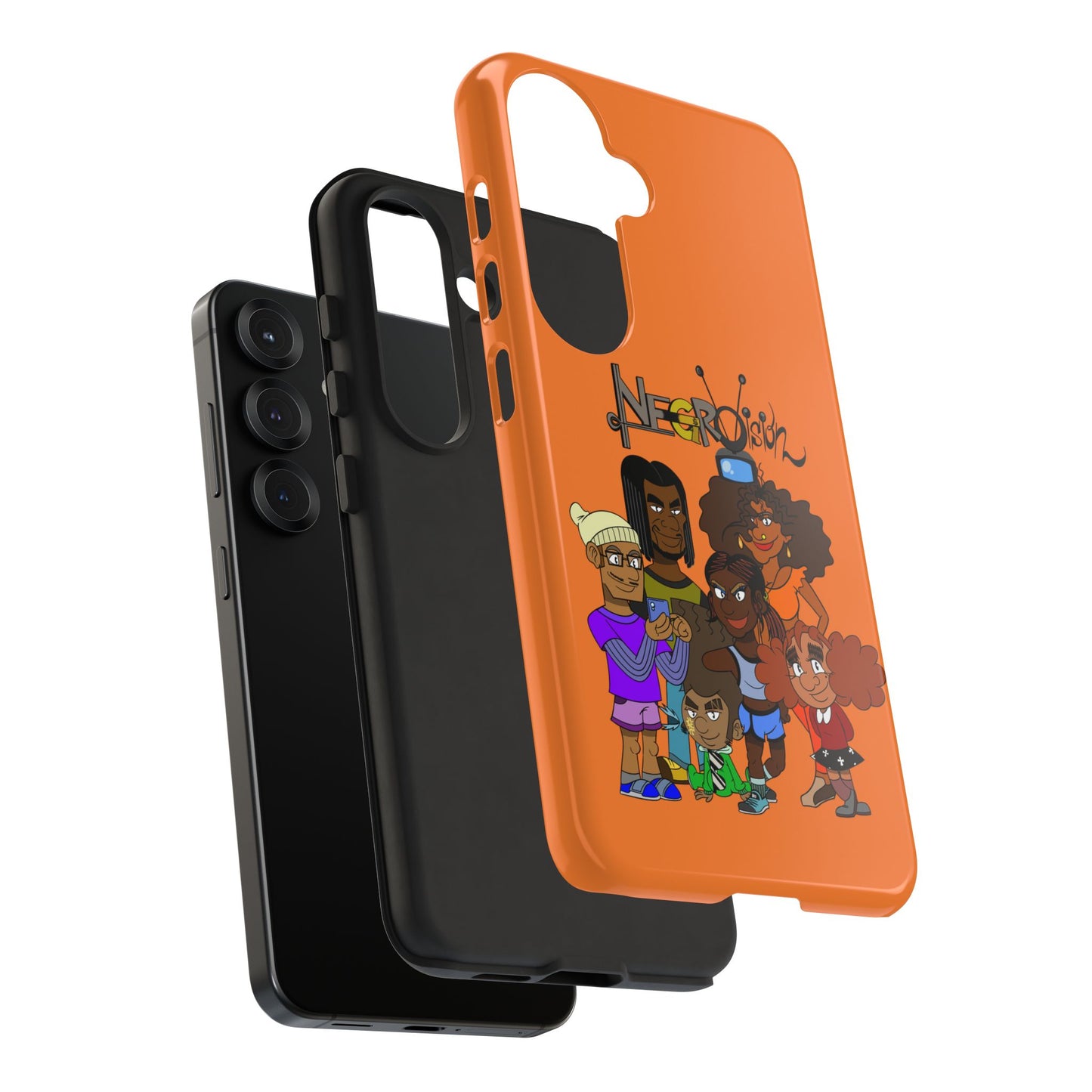 Phone Cases - Negro Vision Cartoon Animation Series Family Design