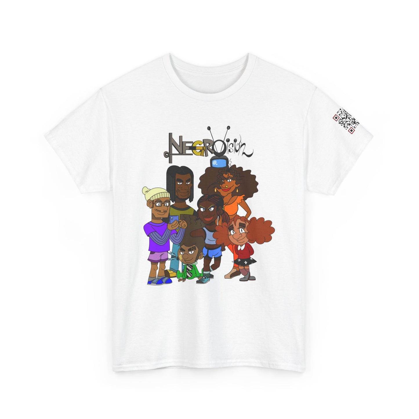 T-Shirt - The DeNegro Family from Negro Vision - Autistic Animator - Support Autism Awareness