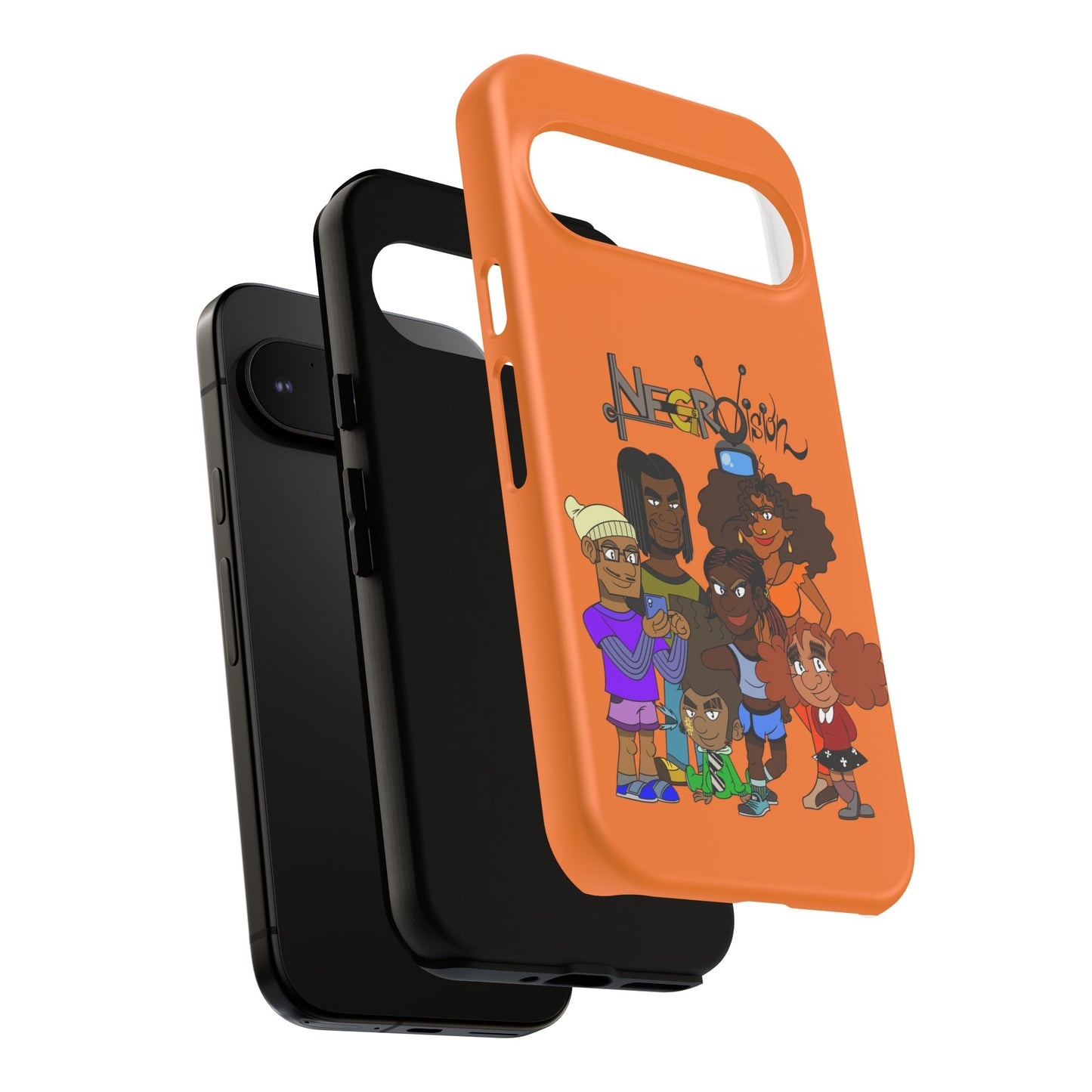 Phone Cases - Negro Vision Cartoon Animation Series Family Design
